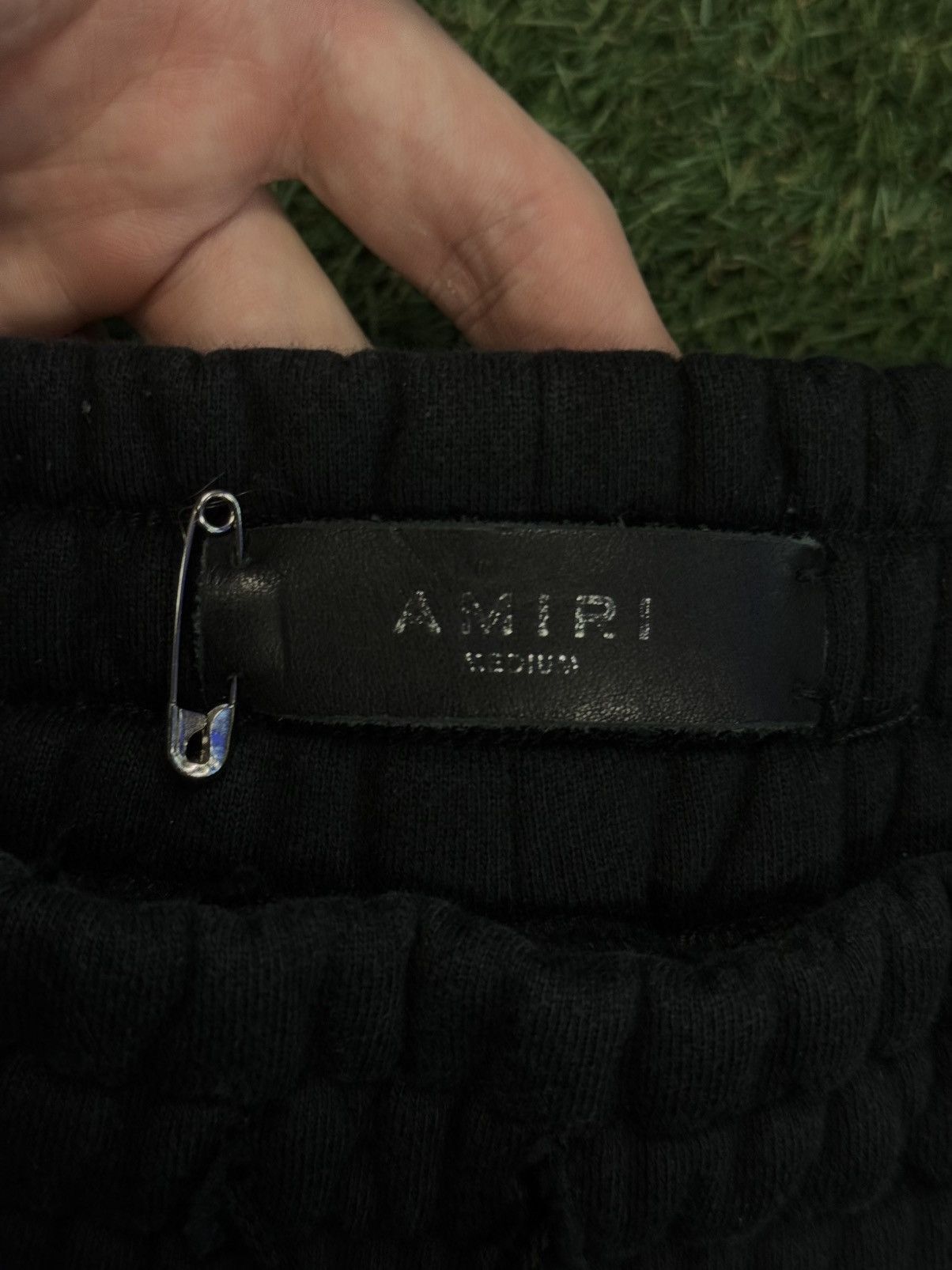 Amiri Amiri Sweatpants Black White Size Medium 🧼 Size US 31 - 8 Thumbnail