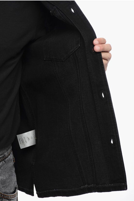 1989 STUDIO o1y0525 Denim Jacket in Black Size US XL / EU 56 / 4 - 3 Thumbnail