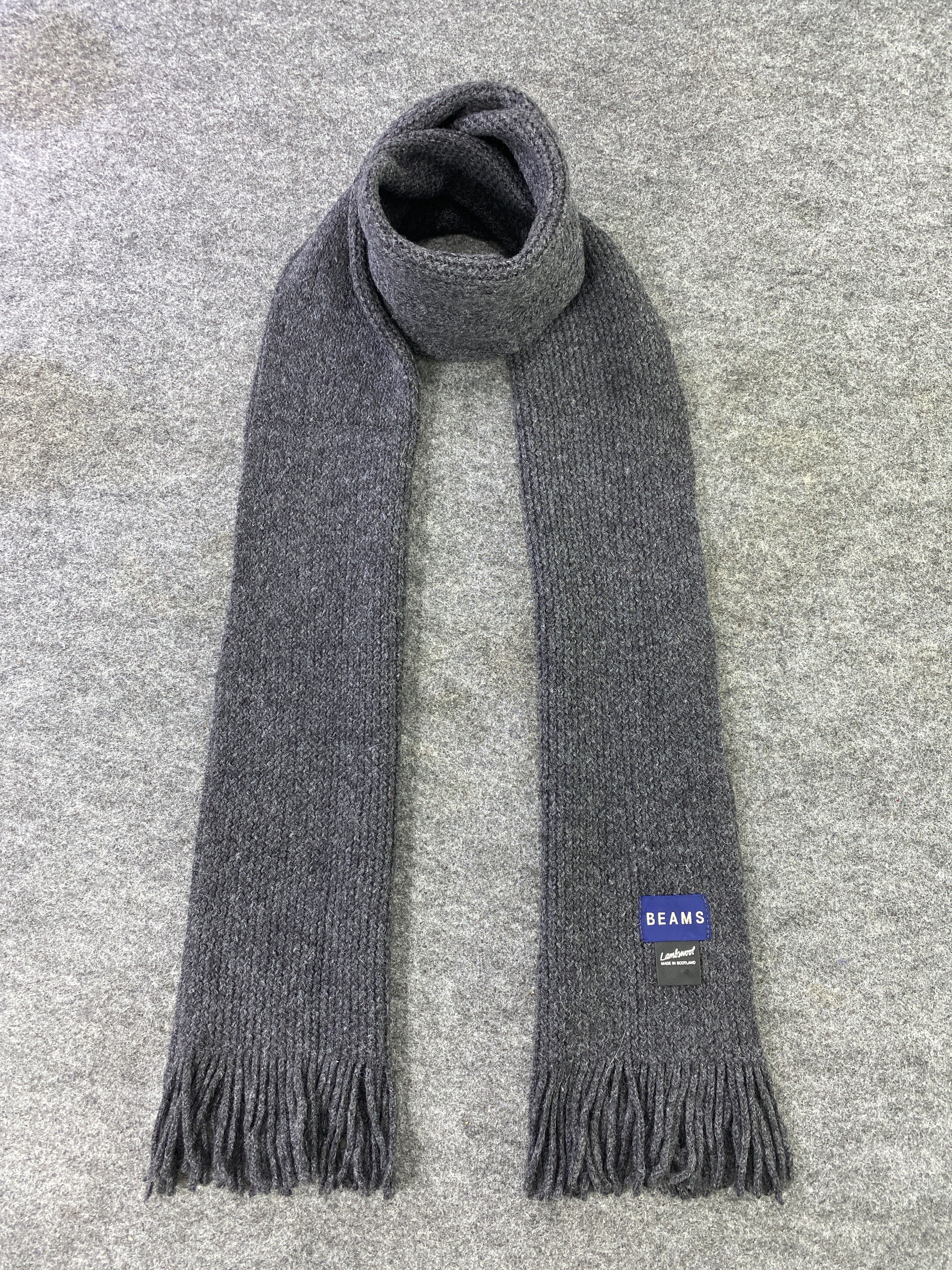 Beams Plus Beams Wool Scarf / Muffler / Neckwear - T601 Size ONE SIZE - 1 Thumbnail