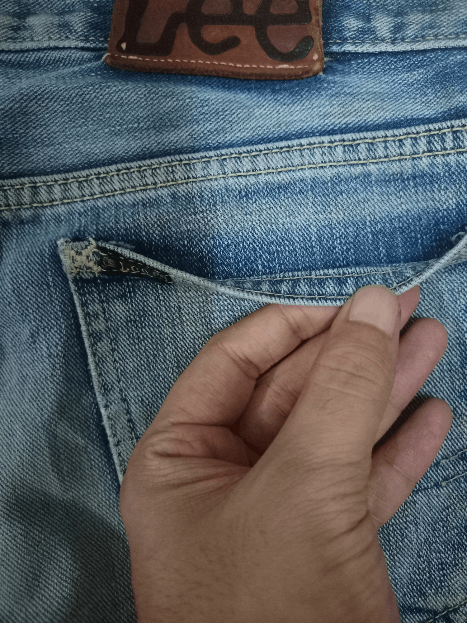 Lee Vintage 50s Lee Riders Loose Style Repro Selvedge Jeans Size US 31 - 12 Thumbnail