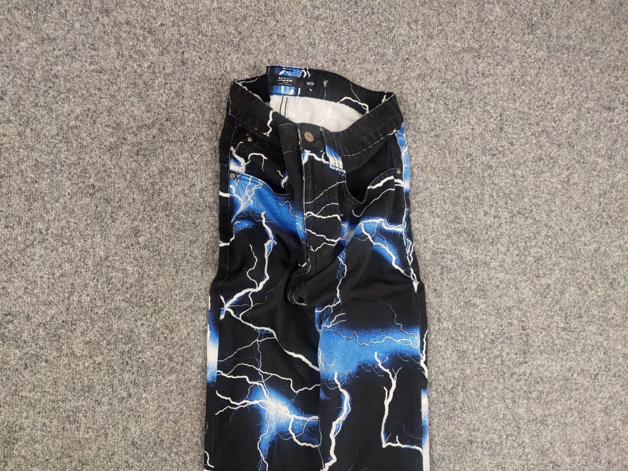 Jaded London Jaded London lightnin Skate Fit Jeans l.g.b. Style Japan Y2K Size US 30 / EU 46 - 4 Thumbnail