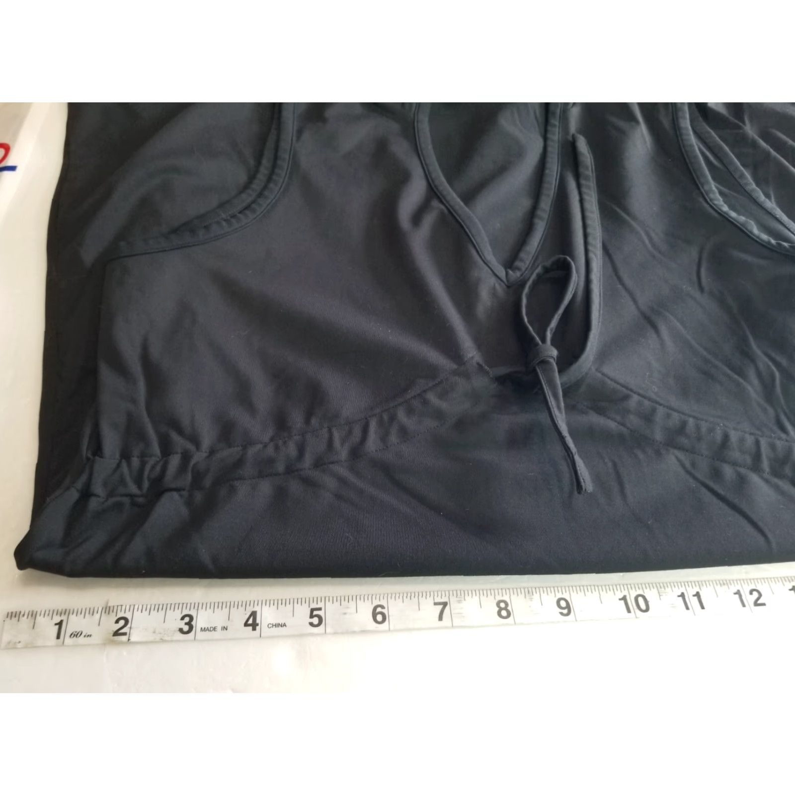 Athleta Athleta Dress Casual Women Midi Pockets Black Long Sleeve Hoodie Stretch Polyester Spandex M-L Standing Measurements See Pics Size M / US 6-8 / IT 42-44 - 5 Thumbnail