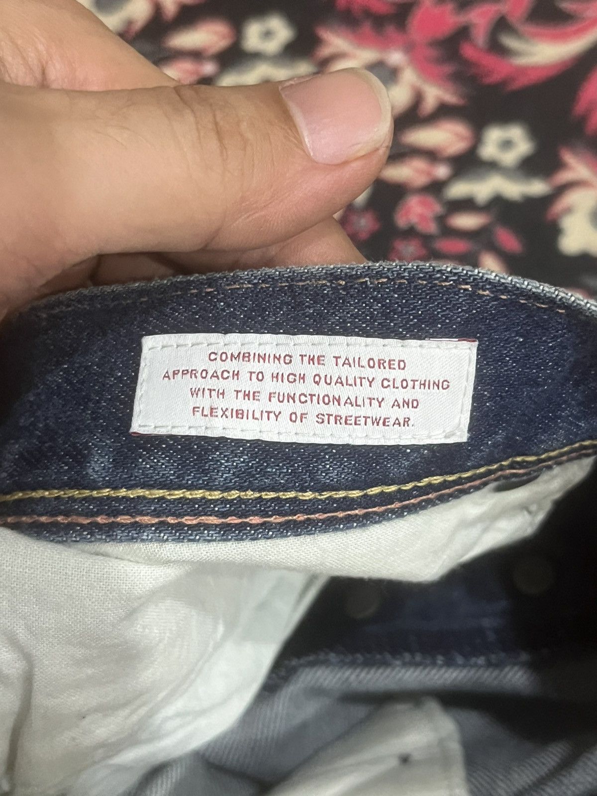 DELUXE Japanese Brand Deluxe Stockholm Sashiko Distressed Jeans Size US 32 / EU 48 - 20 Thumbnail