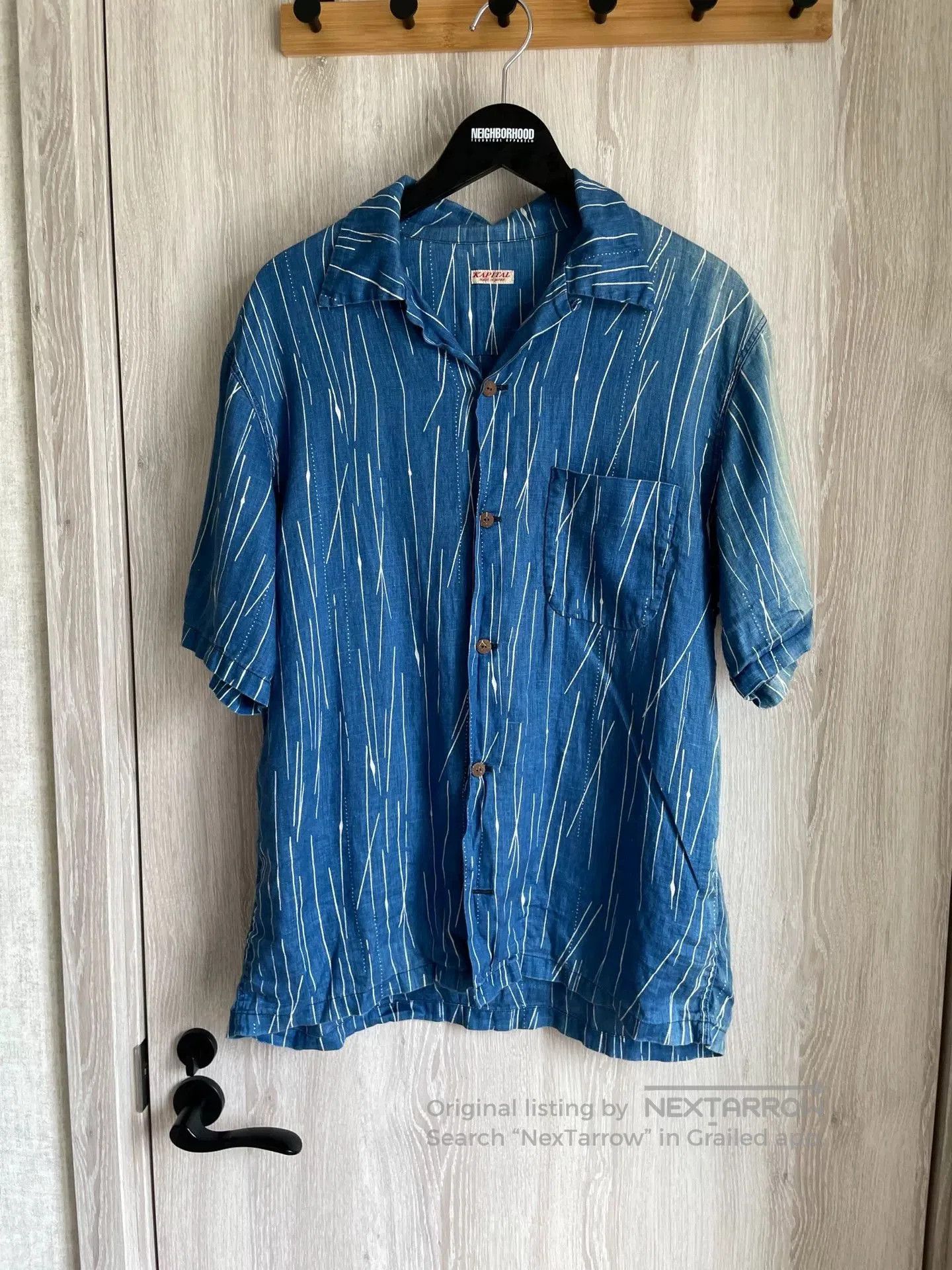 Kapital Kapital Indigo Stripe Shirt Size 3. Size US L / EU 52-54 / 3 - 4 Thumbnail