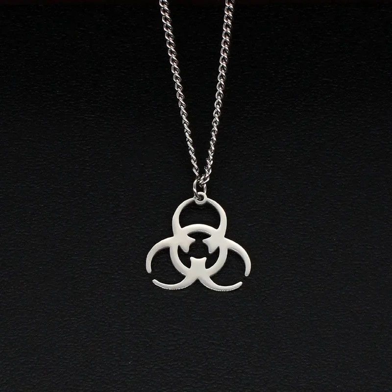 Japanese Brand × Jewelry Harajuku Biochemical Crisis Pendant Necklace Y2K Size ONE SIZE - 6 Thumbnail