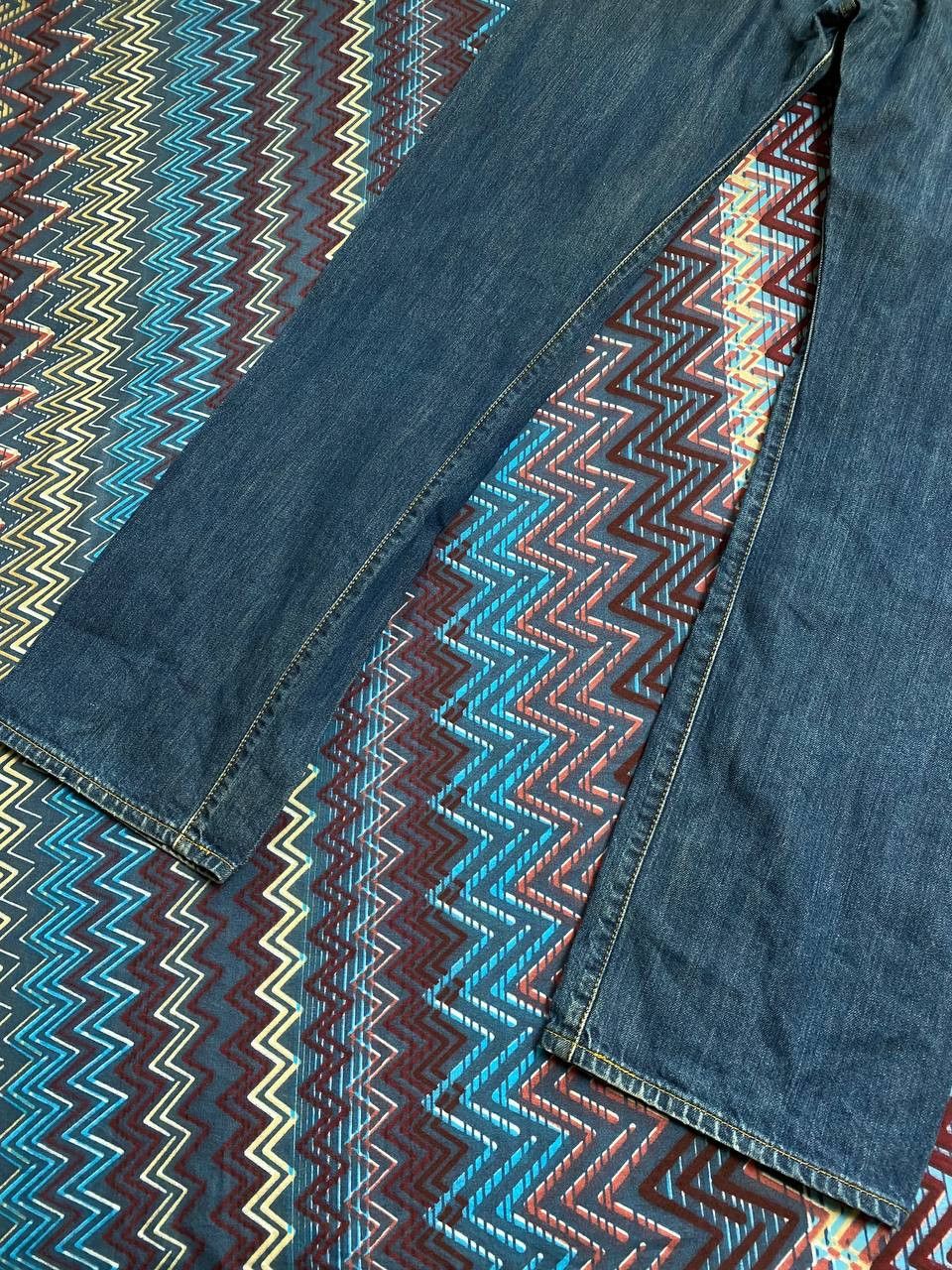Levi's Distressed Wash Denim Jeans Y2K Levi's 501 vintage Size US 36 / EU 52 - 8 Thumbnail