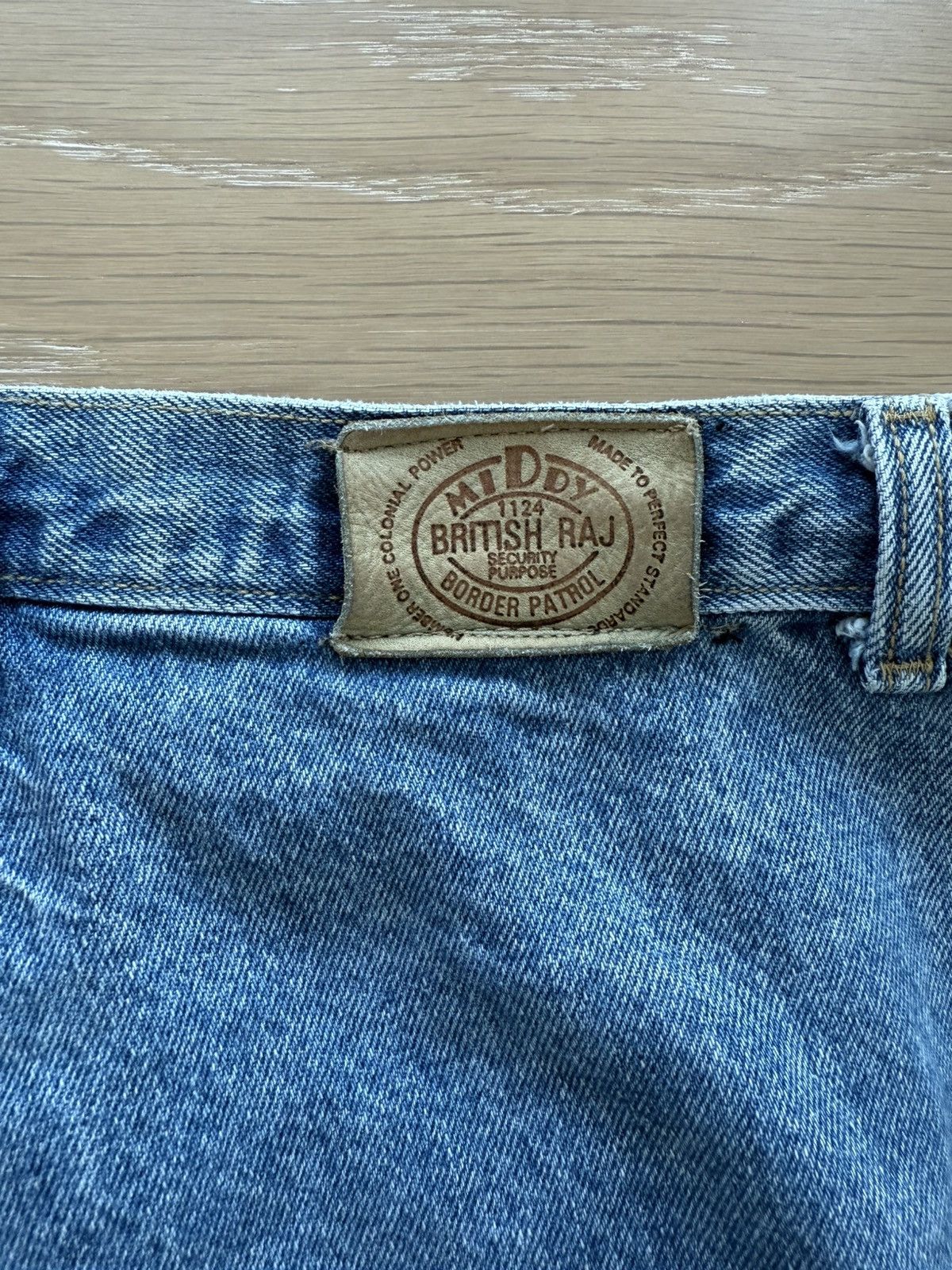 Other Vintage 1980s Barrel Jeans MIDDY BRITISH RAJ Size 28" / US 6 / IT 42 - 5 Thumbnail