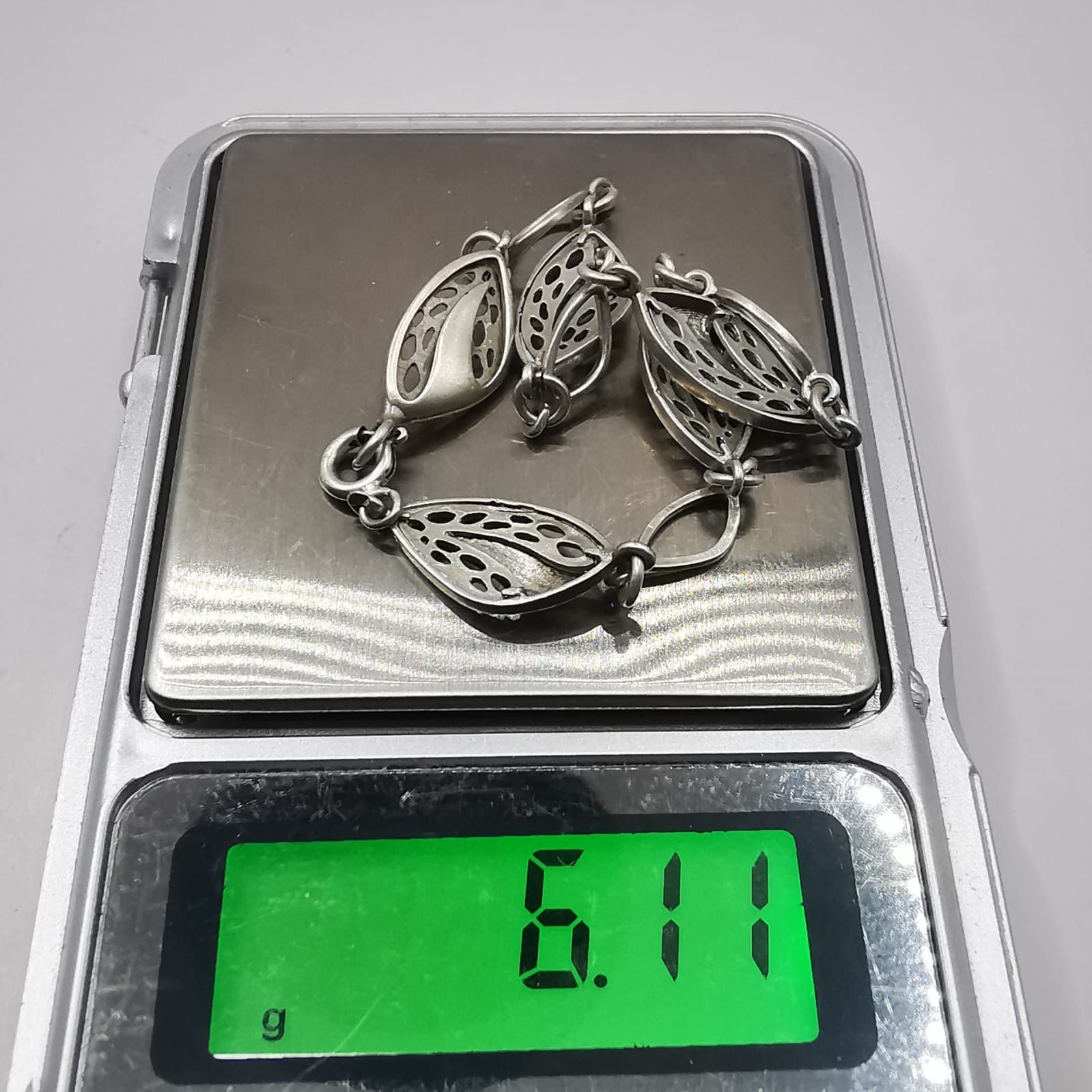 Vintage Vintage Bracelet Jewelry,925 Sterling Silver,Handmade 6,11g Size ONE SIZE - 8 Thumbnail