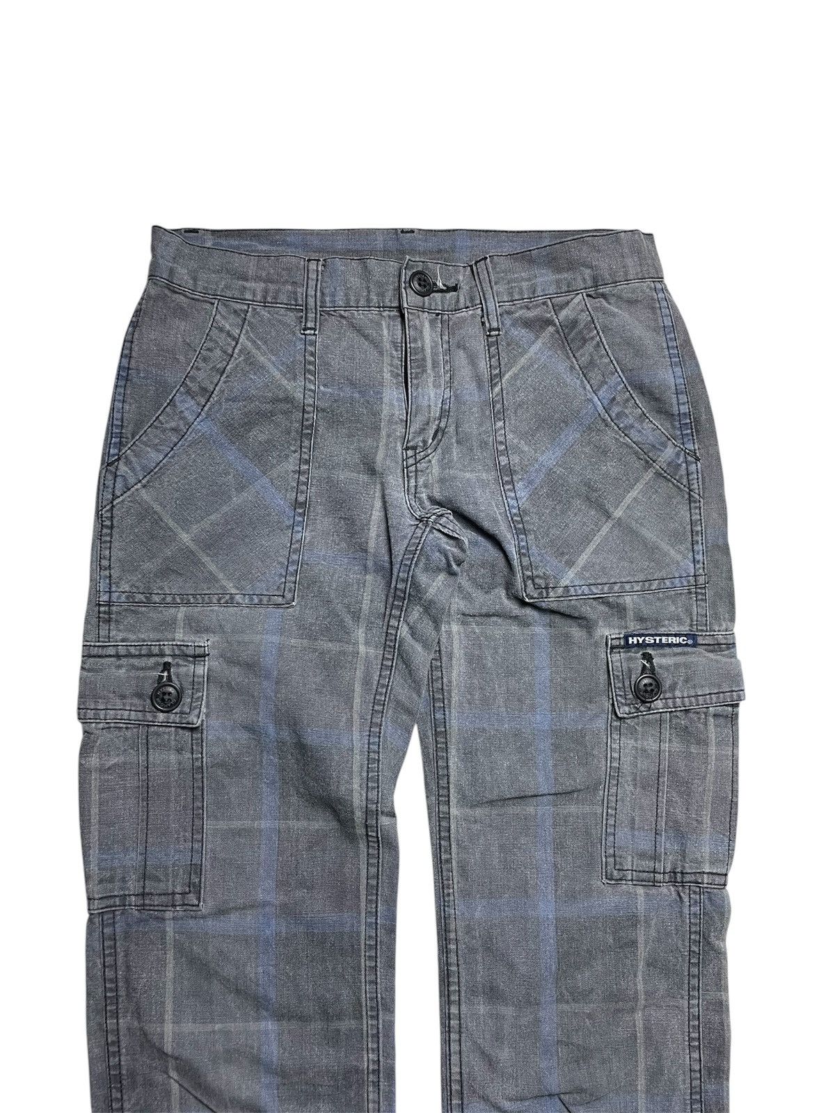 Hysteric Glamour 2000’s Hysteric Glamour - Plaid Cargo Pants Size 25" / US 0 / IT 36 - 2 Thumbnail