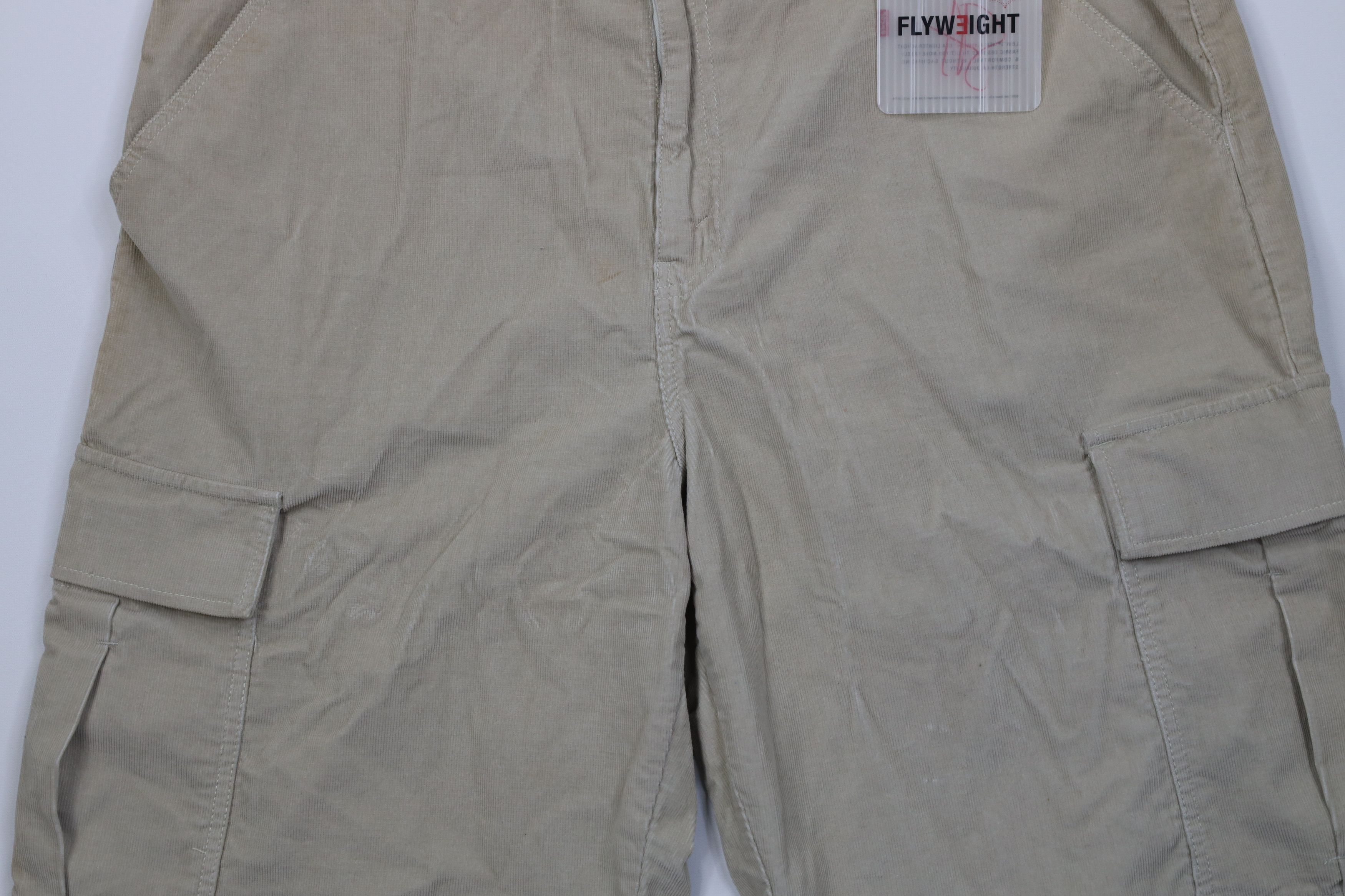 Levi's Deadstock Vintage Y2K Levis Baggy Fit Corduroy Cargo Shorts Size US 40 / EU 56 - 6 Thumbnail