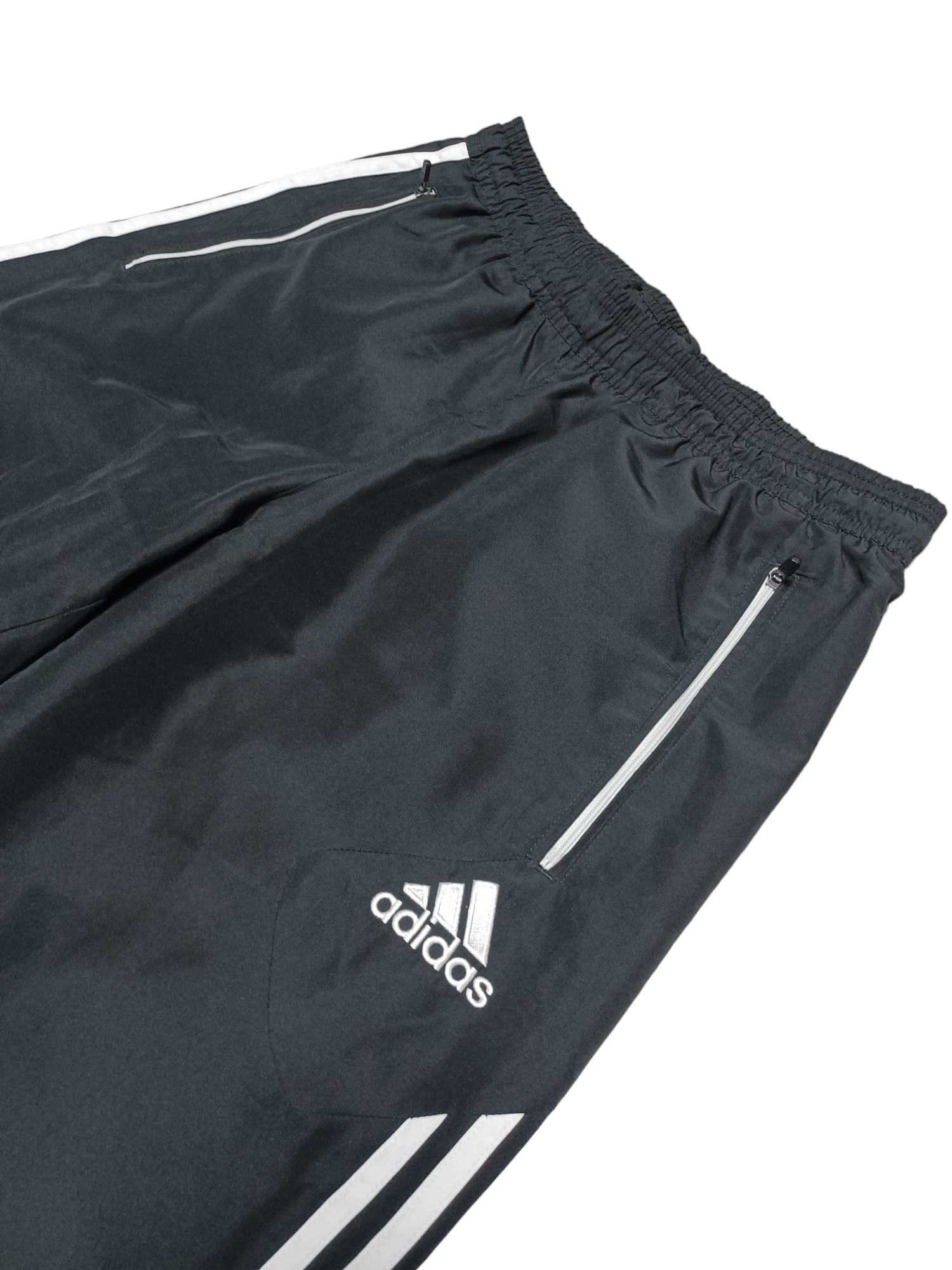 Adidas 00S VINTAGE ADIDAS NYLON DRILL PANTS Y2K SOCCER FOOTBALL Size US 32 / EU 48 - 3 Thumbnail