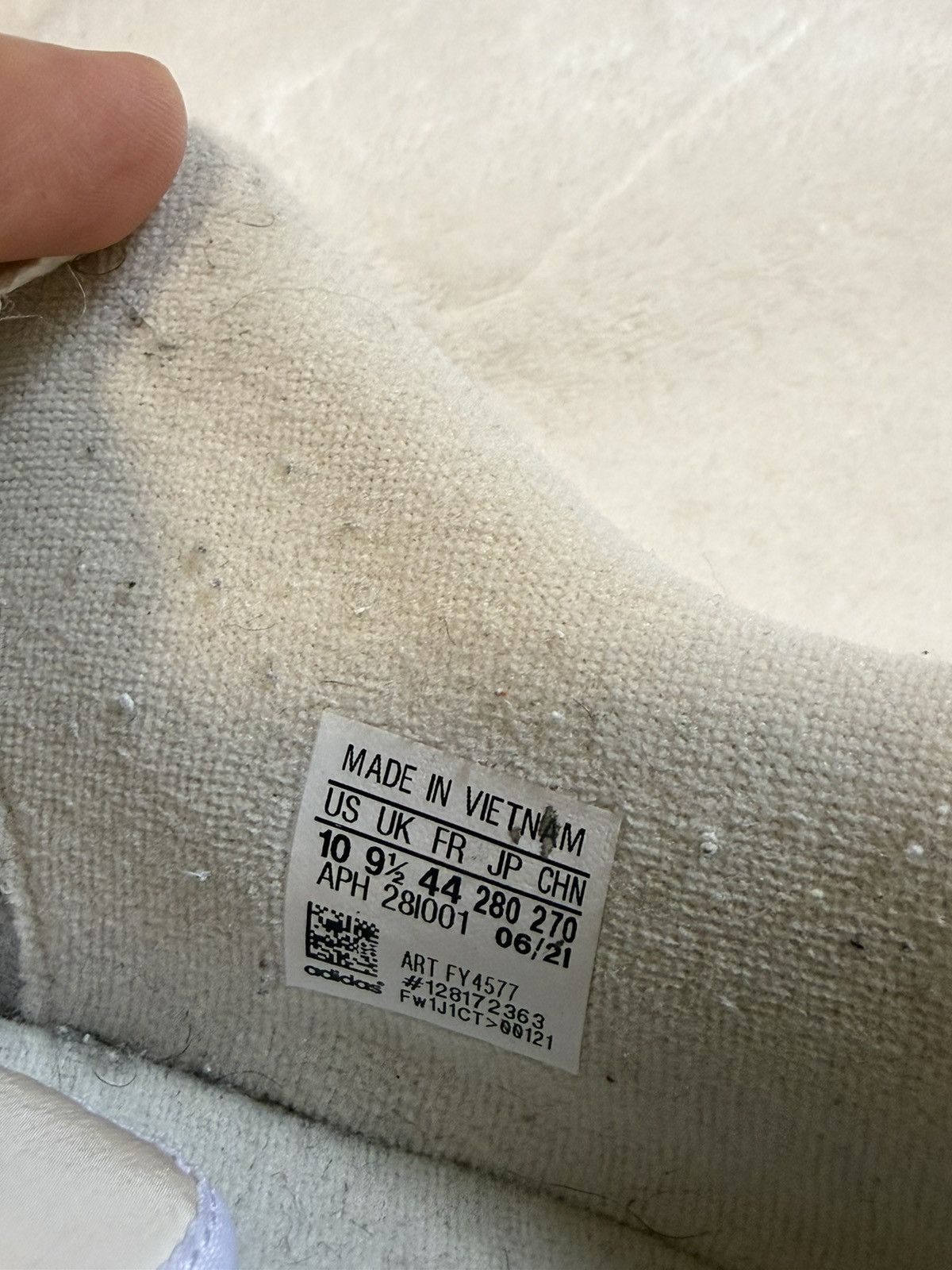 Adidas Adidas Forum Low Off White/Natural Size US 10 / EU 43 - 7 Thumbnail
