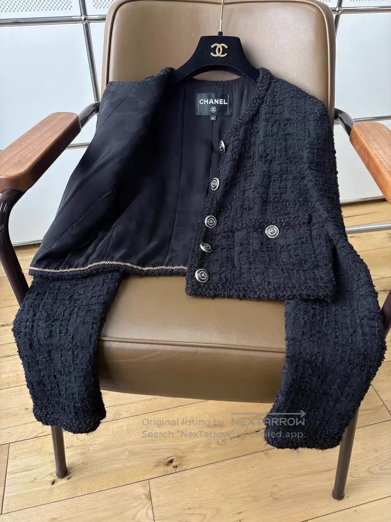 Chanel Chanel 20B autumn and winter preview series black tweed fi Size XS / US 0-2 / IT 36-38 - 5 Thumbnail