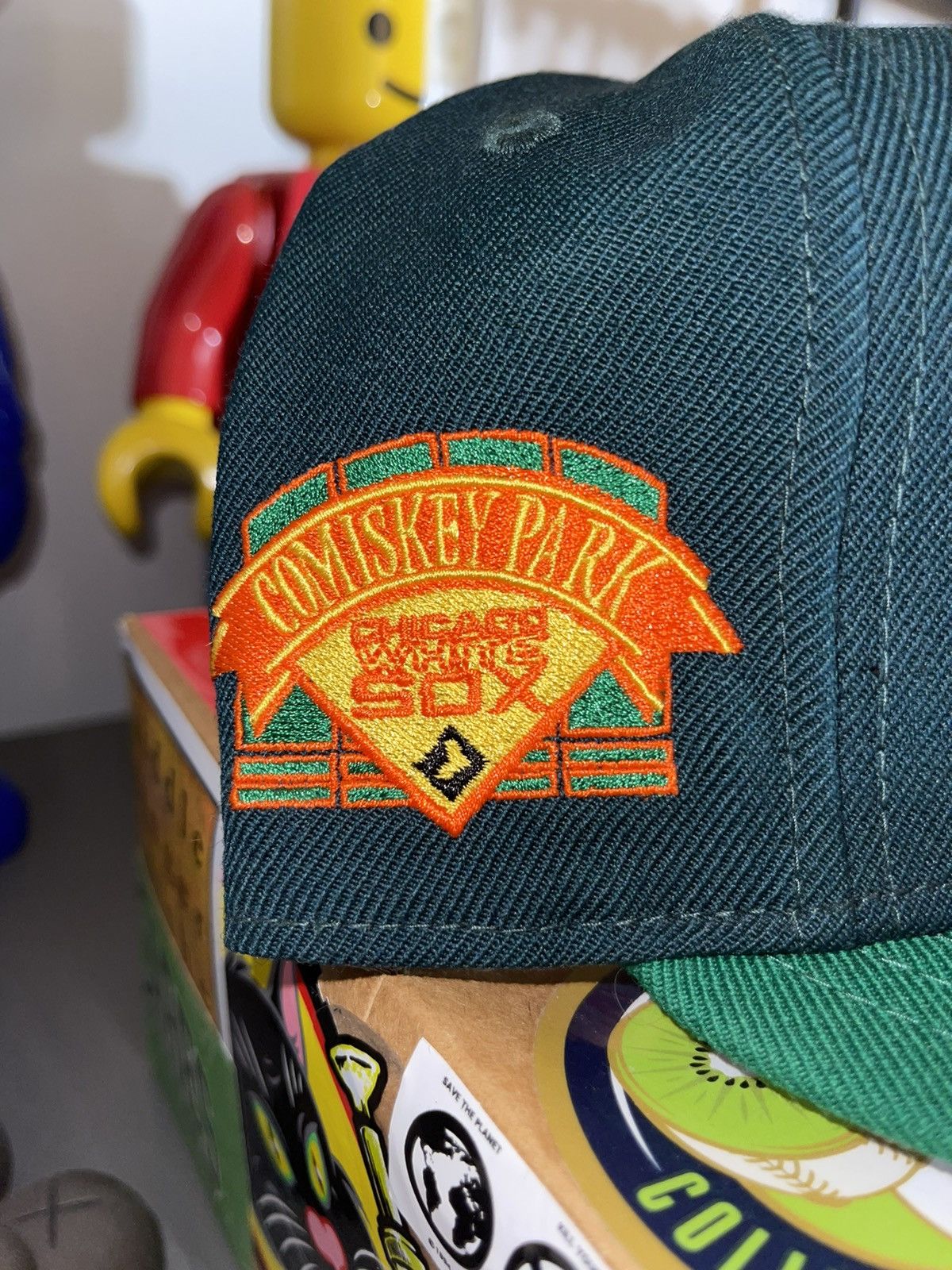 Hat Club × MyFitteds × New Era 7 3/8 MyFitteds Tops Upper Deck Chicago White Sox Grey UV Size 38 - 7 Thumbnail