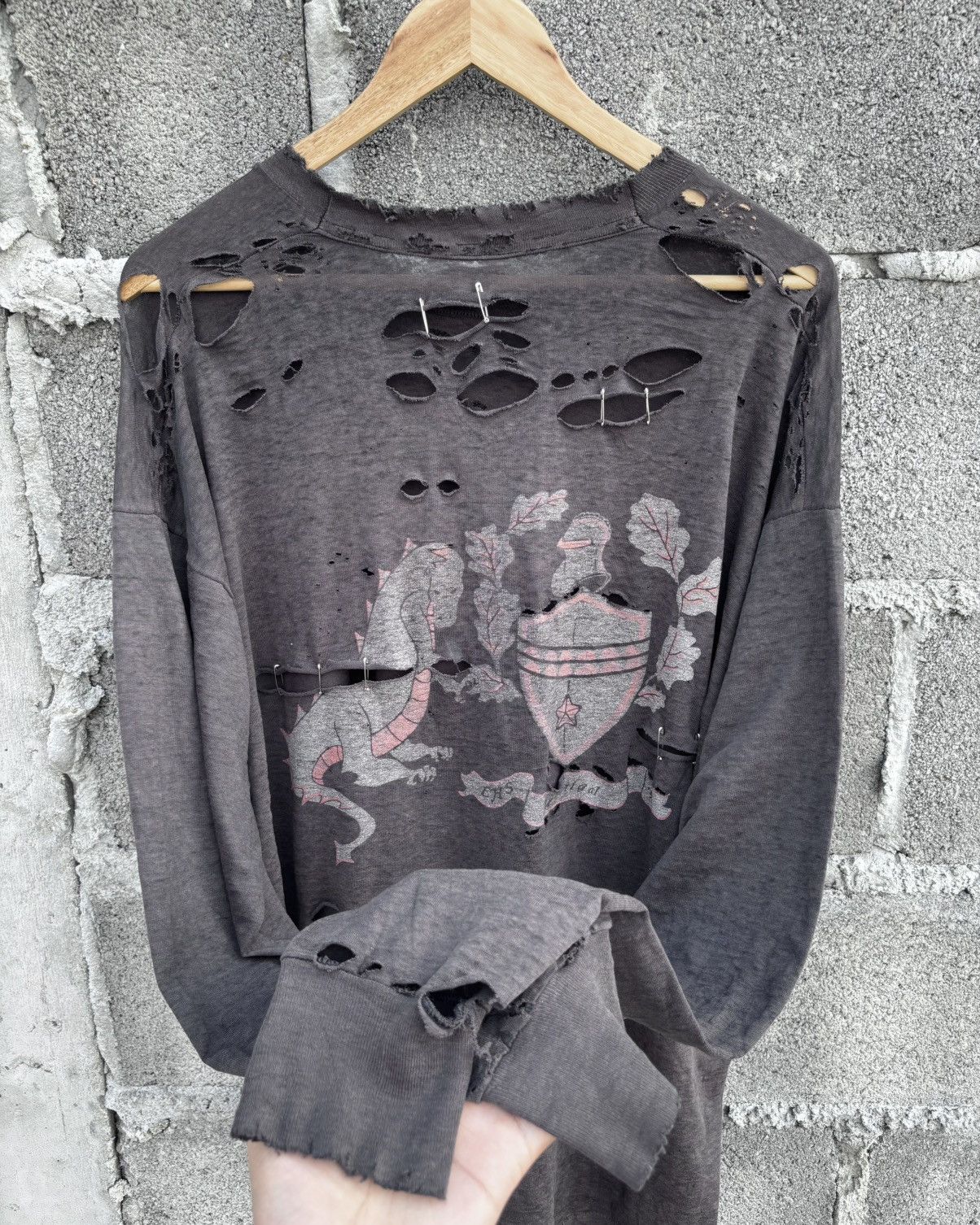Vintage Thrashed Distressed Madrigal 1996 Shirt Faded ERD Grunge 96 Size US XL / EU 56 / 4 - 6 Thumbnail