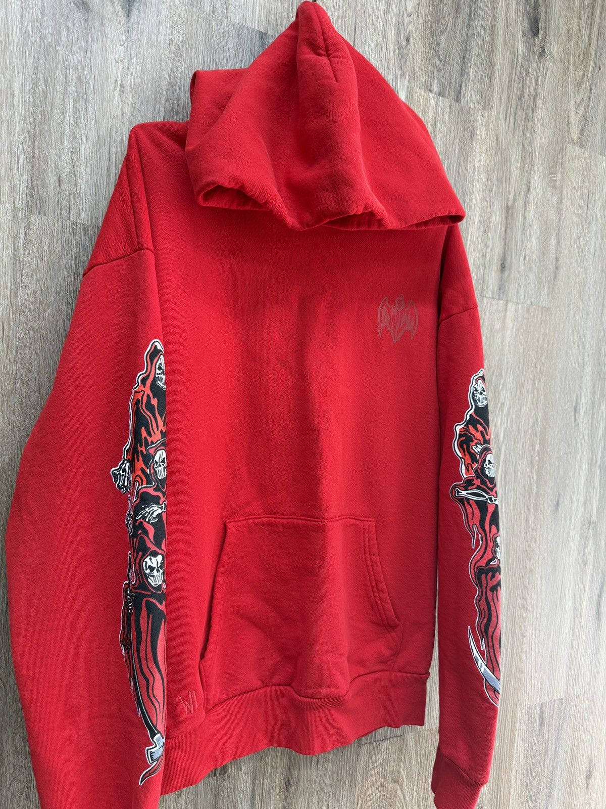 Warren Lotas Warren Lotas Red Hoodie Size US L / EU 52-54 / 3 - 4 Thumbnail