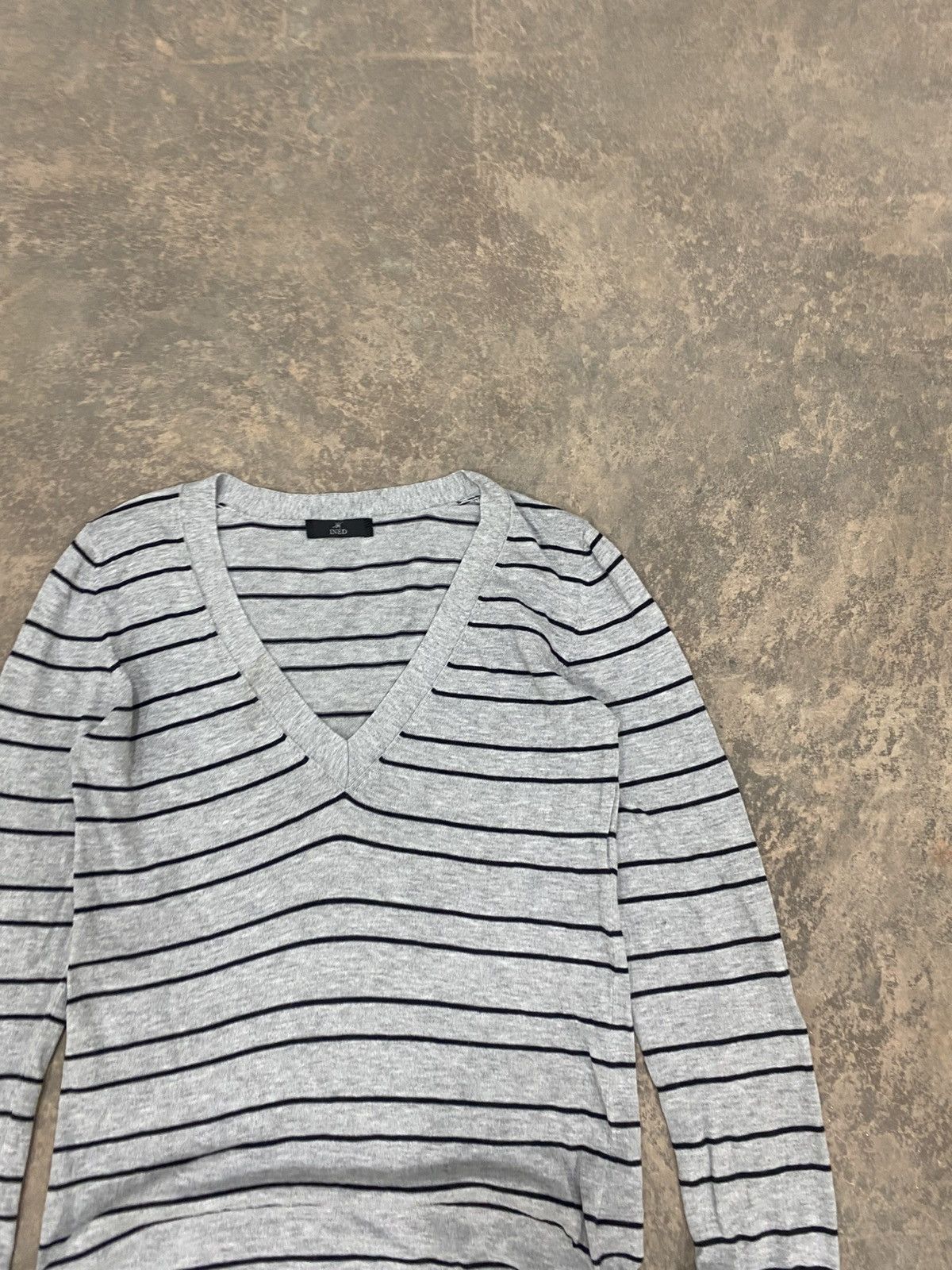 Yohji Yamamoto VINTAGE INED by YOHJI YAMAMOTO STRIPED KNITWEAR JAPAN Size US S / EU 44-46 / 1 - 5 Thumbnail
