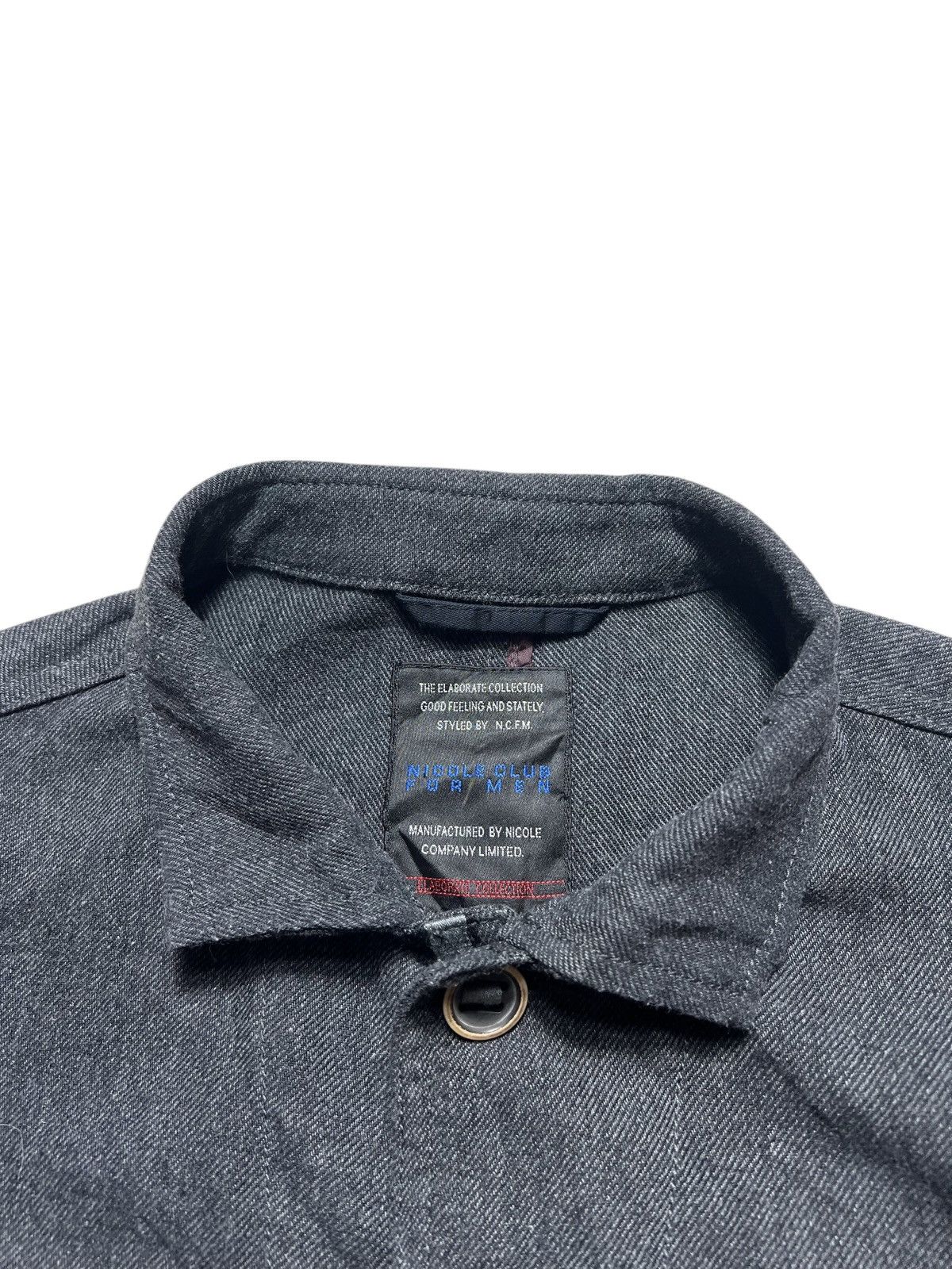 Japanese Brand Nicole Club For Men Longsleeve Shirt Size US M / EU 48-50 / 2 - 5 Thumbnail