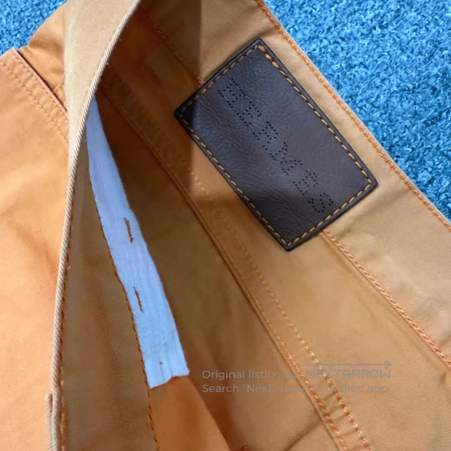 Hermes Orange Casual Pants Size 26. Size US 26 / EU 42 - 3 Thumbnail