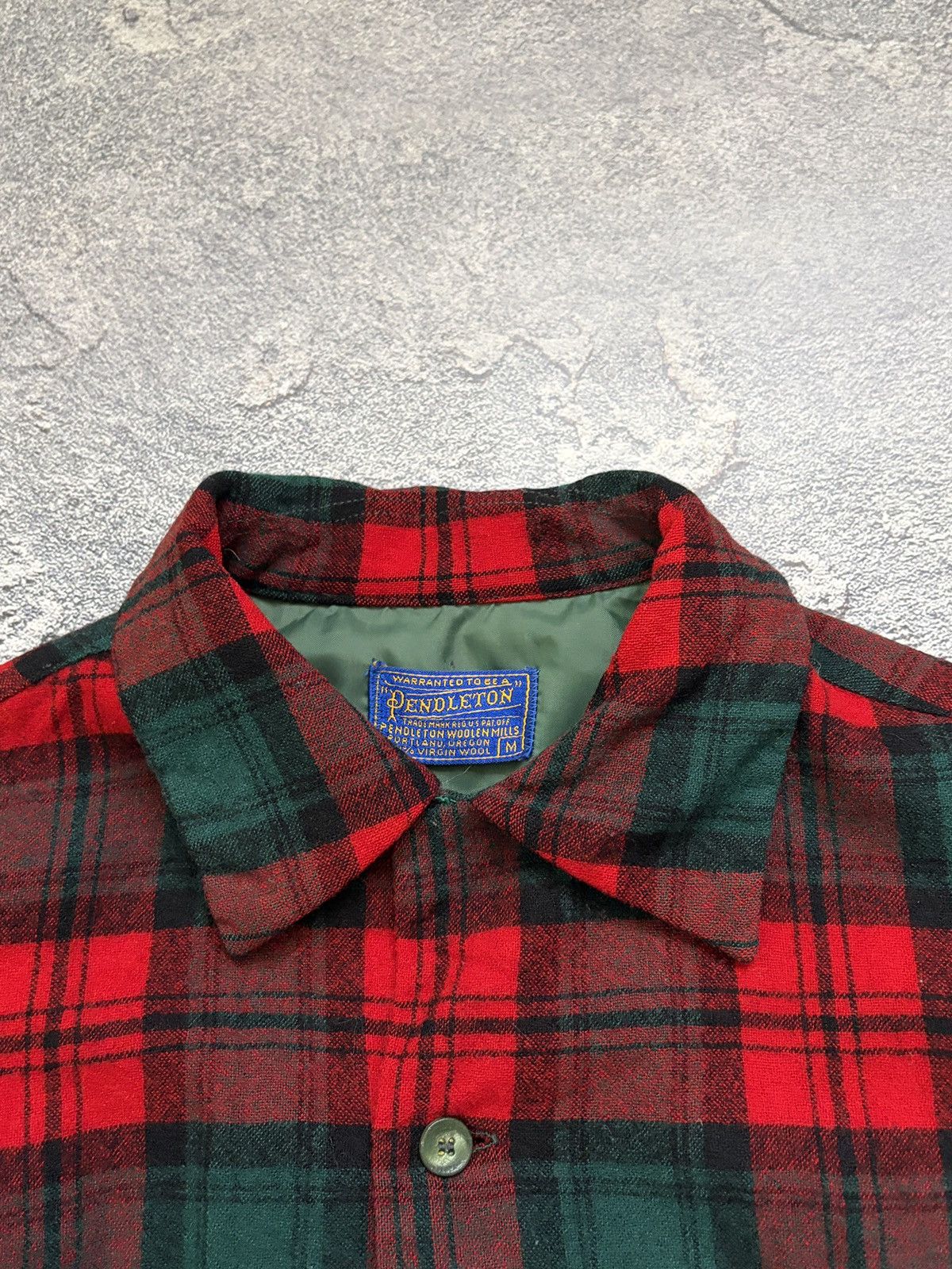 Pendleton Vintage 60s Pendleton Board Shirt Wool Flannel Plaid USA M Size US M / EU 48-50 / 2 - 4 Thumbnail