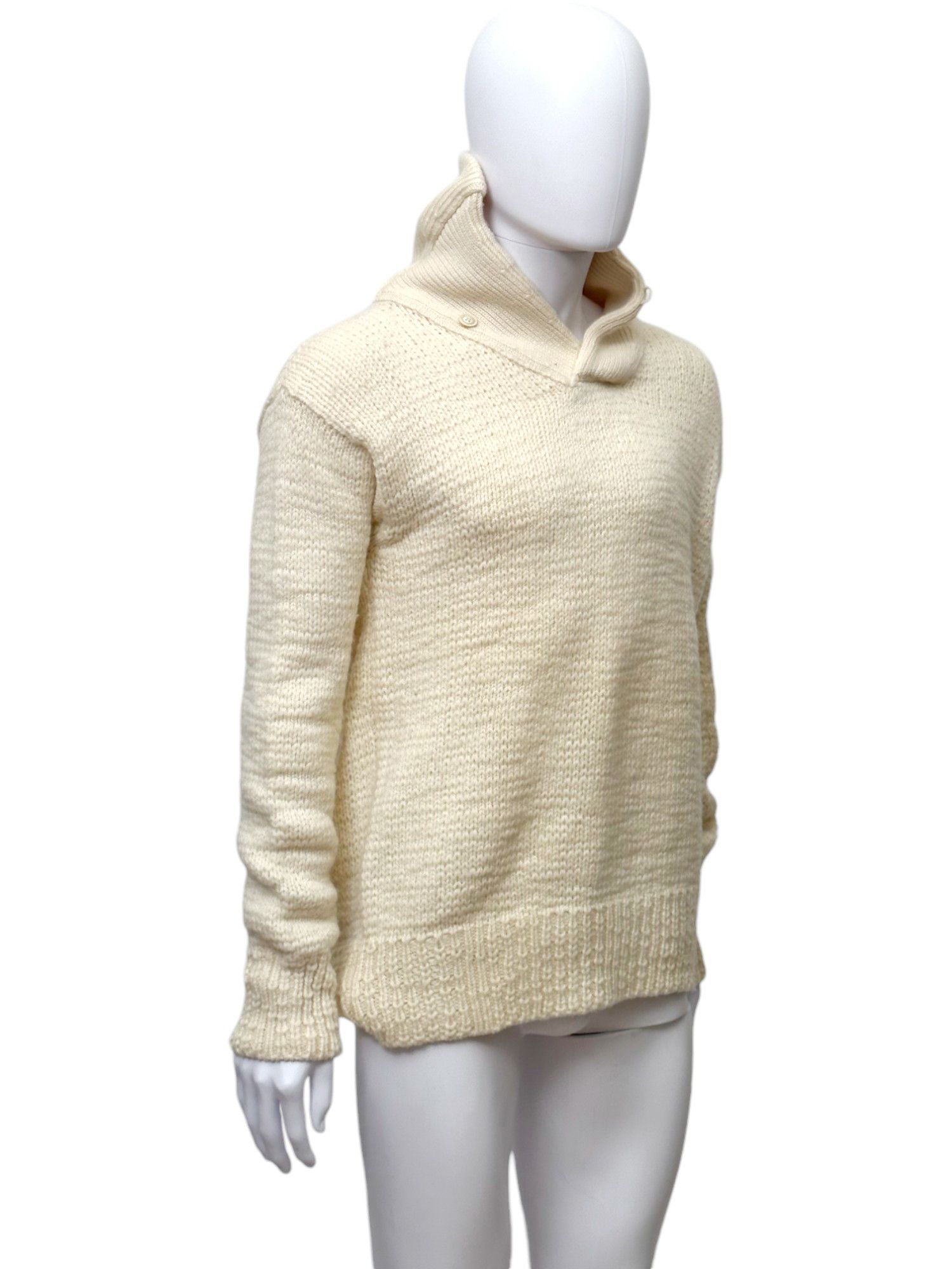 Maison Margiela Martin Margiela F/W 2006 Knitted Cream Sweater Size US M / EU 48-50 / 2 - 4 Thumbnail