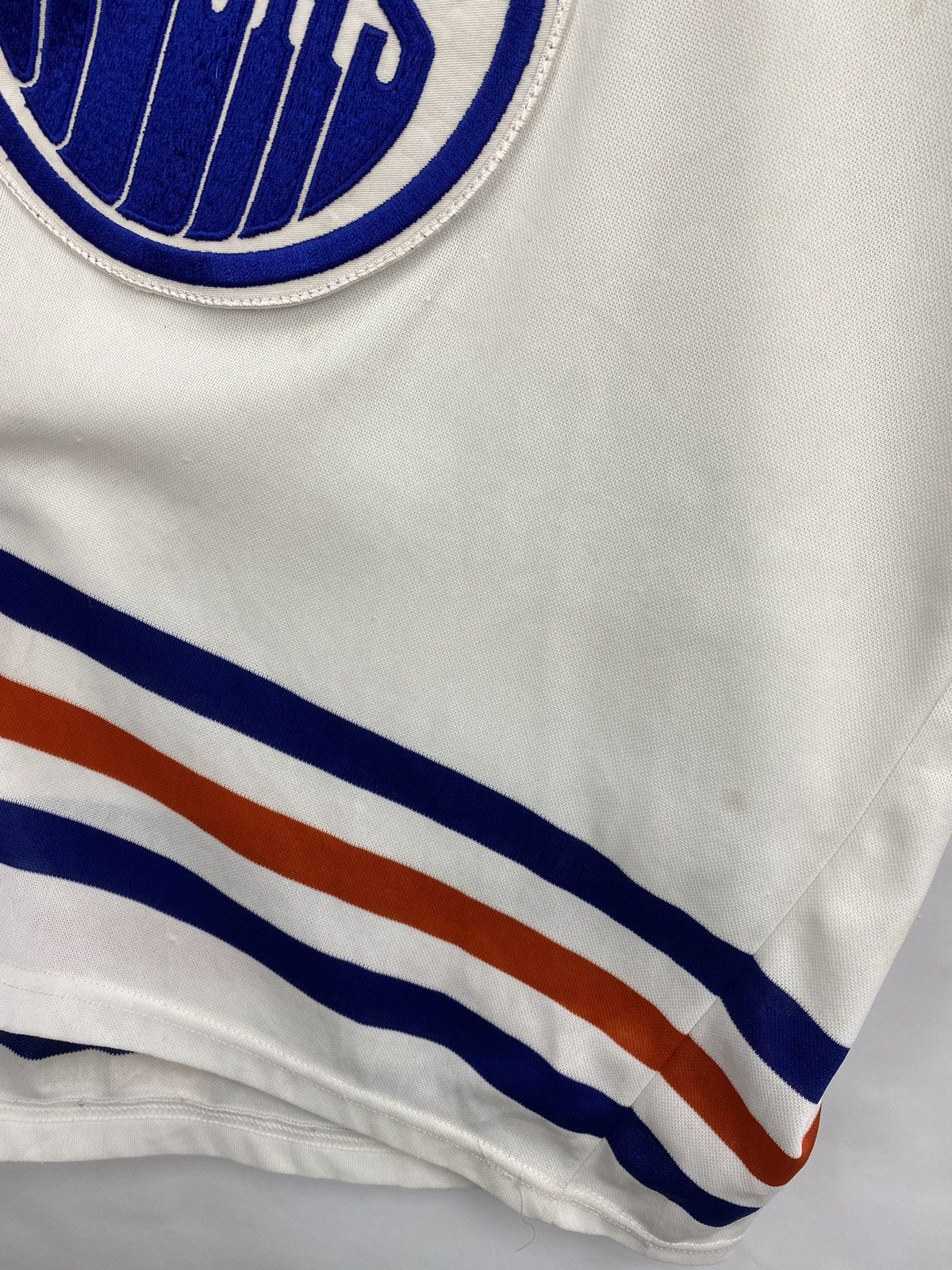 Ccm 🇨🇦 Vintage 80s CCM Edmonton Oilers 2 Hrehirchuk NHL Hockey Size US M / EU 48-50 / 2 - 14 Thumbnail