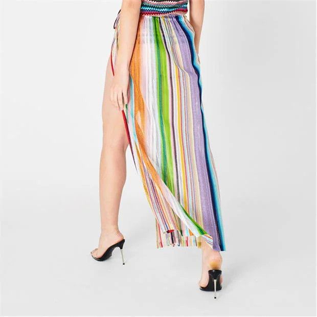 Missoni o1g2r1mq1124 Beachwear Skirt in Multicolor Size 25" / US 0 / IT 36 - 6 Thumbnail