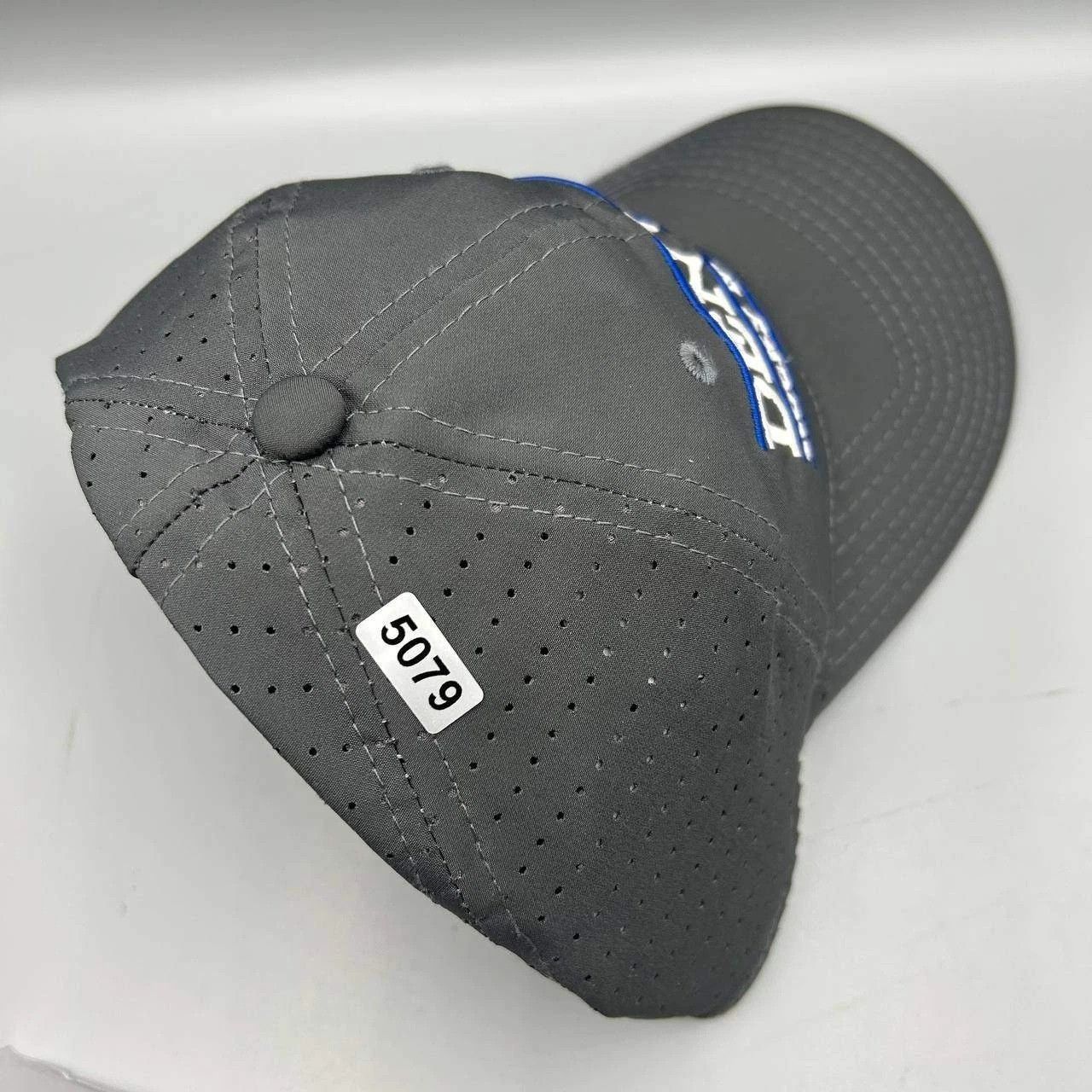 The Game Vintage Denver Rocky Mountains Hat Men Gray Strap Back Cap Size ONE SIZE - 8 Thumbnail