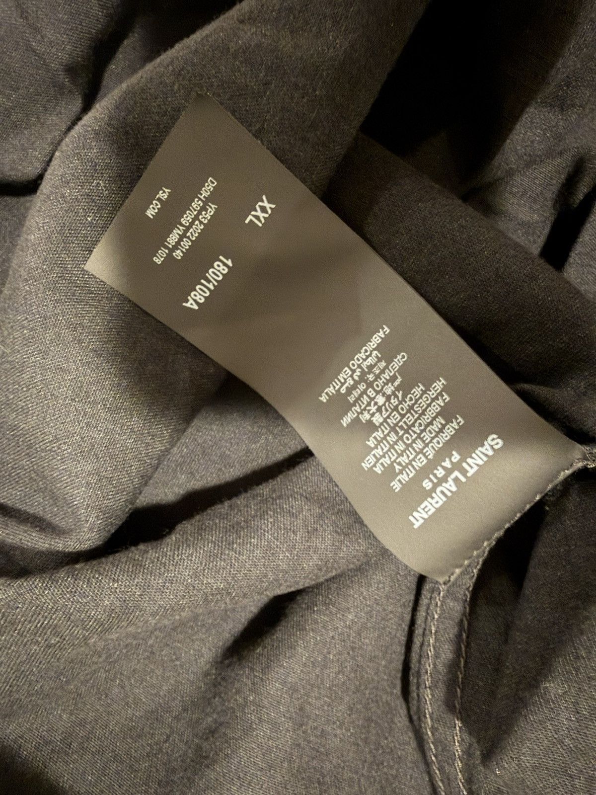 Saint Laurent Paris Saint laurent western denim shirt. XXL. $920 Size US XL / EU 56 / 4 - 10 Thumbnail