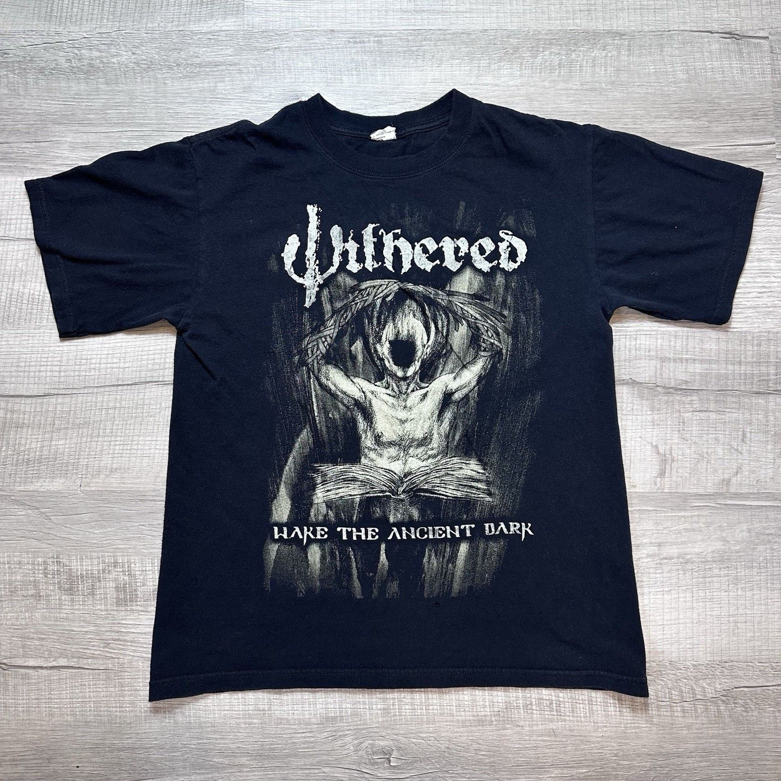 Anvil Withered Black Metal Magic North American Tour 2008 Band Tee Size US M / EU 48-50 / 2 - 1 Thumbnail