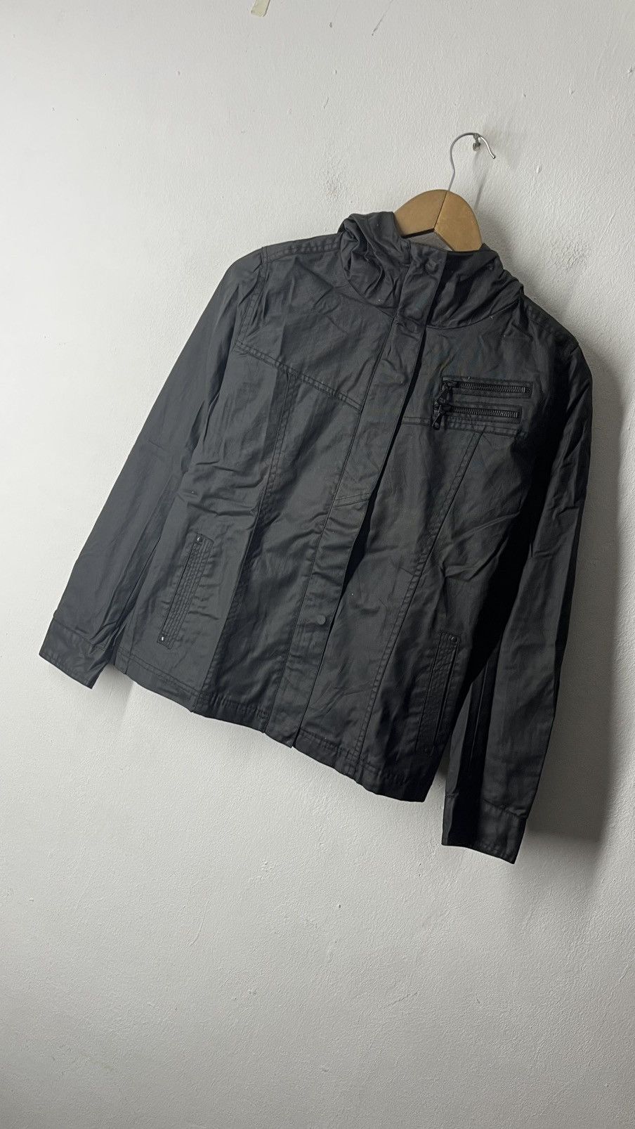 Japanese Brand COATED CLOTH X UNIQLO JAPANESE BRAND DESIGNER JACKET Size M / US 6-8 / IT 42-44 - 6 Thumbnail