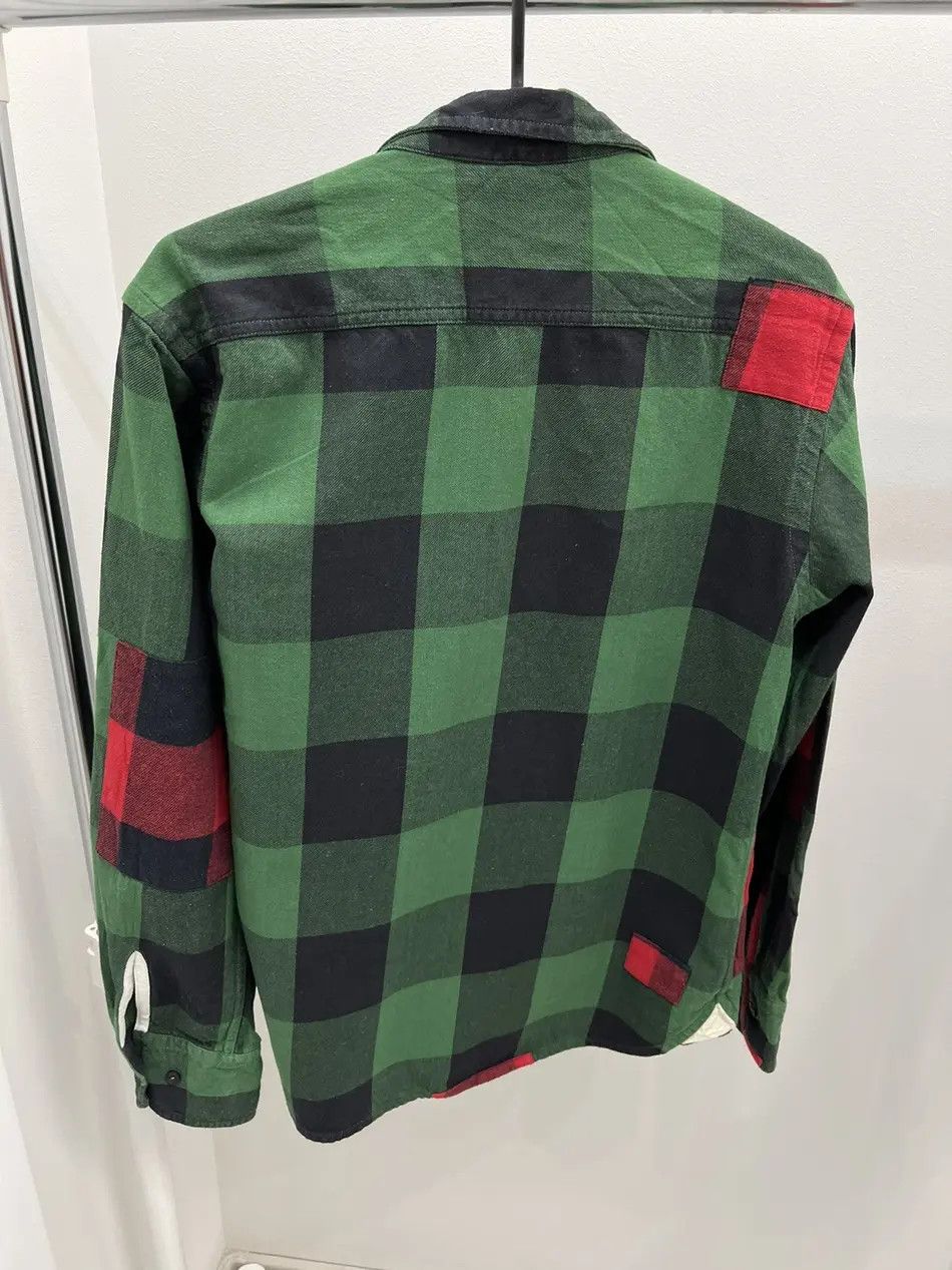 Universal Works Universal Works Flannel Patchwork Shirt Size US M / EU 48-50 / 2 - 2 Thumbnail
