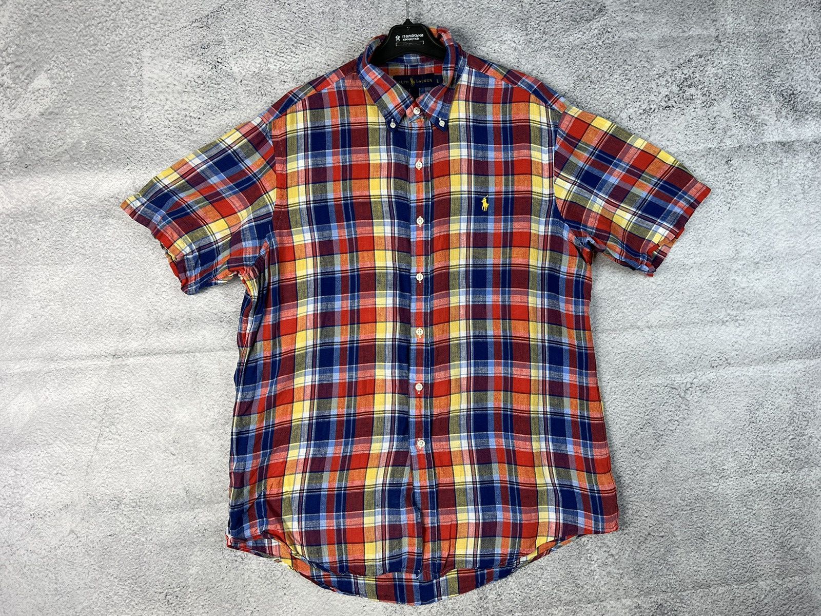 Polo Ralph Lauren × Urban Outfitters Polo Ralph Lauren linen Hawaiian shirt Size US L / EU 52-54 / 3 - 2 Thumbnail
