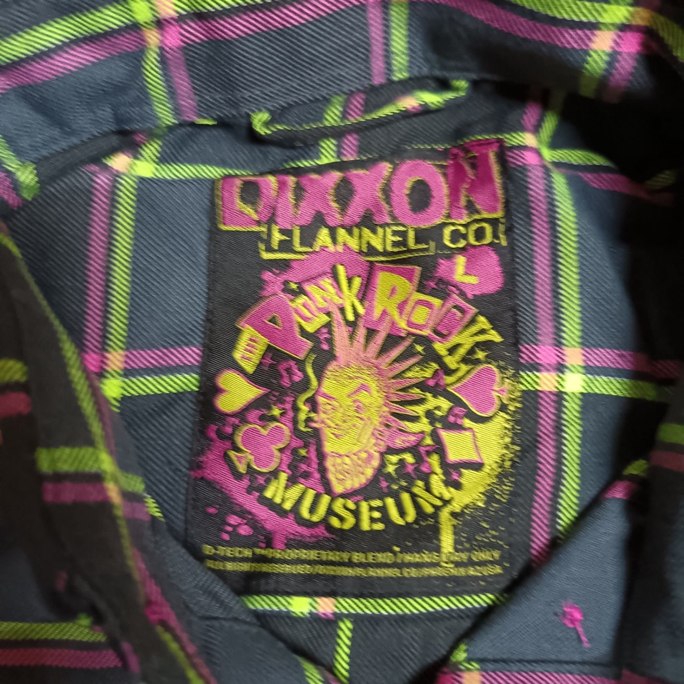 Dixxon Dixxon Flannel Punk Rock Museum Shirt Size US L / EU 52-54 / 3 - 7 Thumbnail