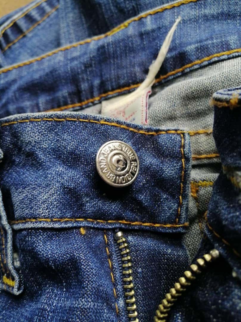 True Religion True Religion Steve Section Denim Jeans Size 30" / US 8 / IT 44 - 8 Thumbnail