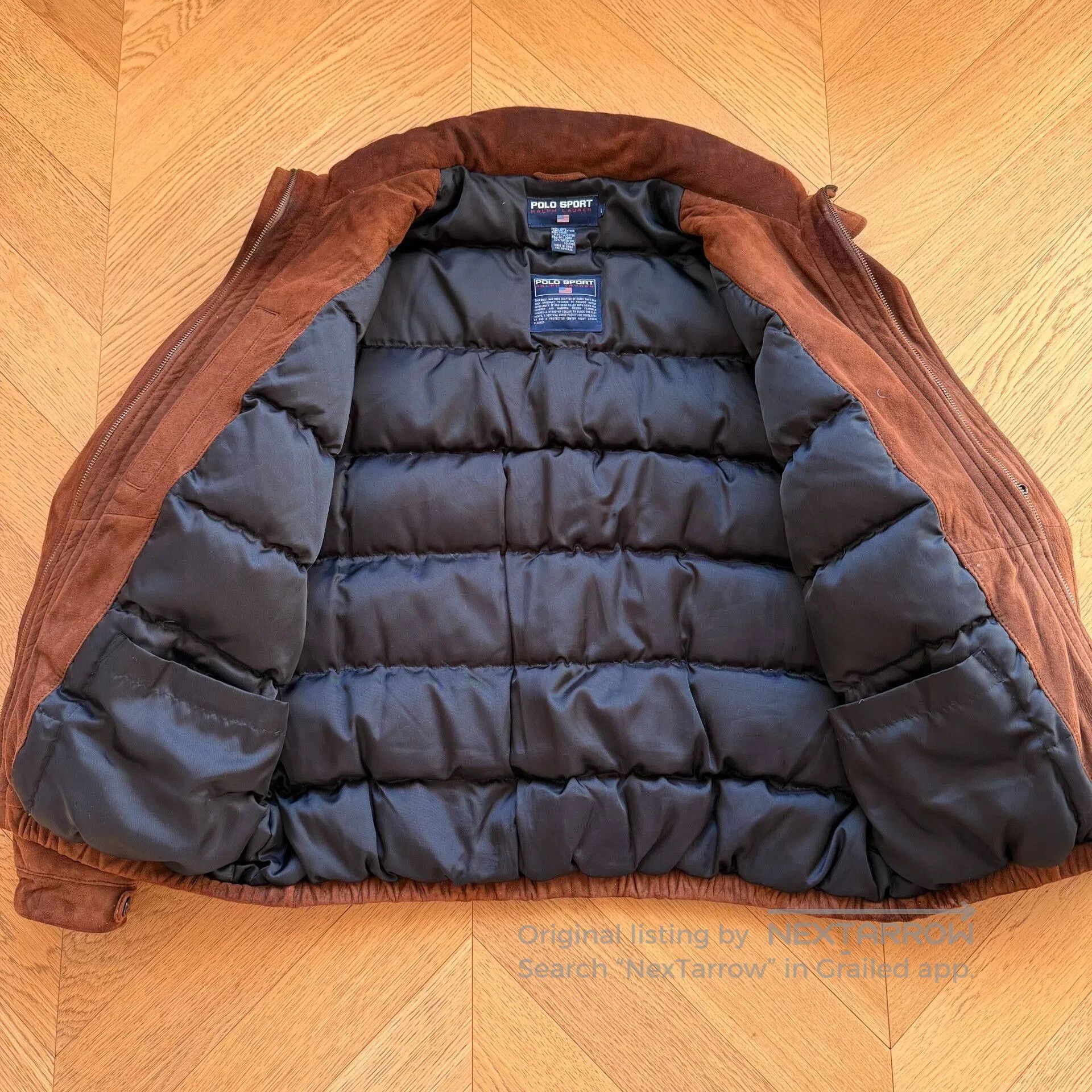 RLX Ralph Lauren RL Vintage Suede Outdoor Jacket. Size US L / EU 52-54 / 3 - 7 Thumbnail