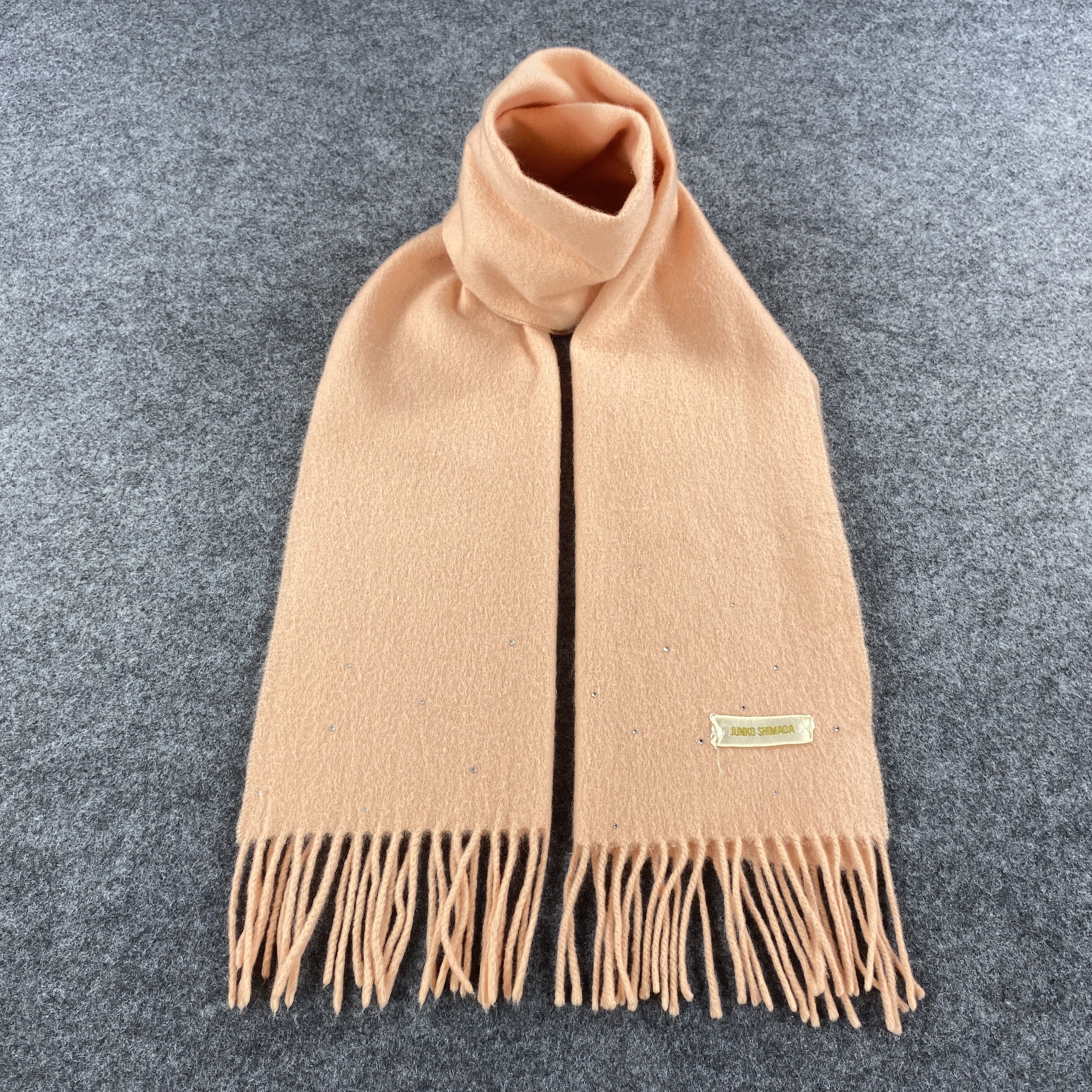 Junko Shimada × Vintage Junko Shimada Scarf # Muffler # Neckwear # D459 Size ONE SIZE - 1 Thumbnail