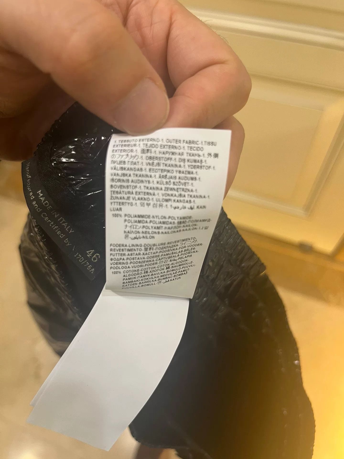 Versace Versace Black Reflective Sports Pants Size US 30 / EU 46 - 9 Thumbnail