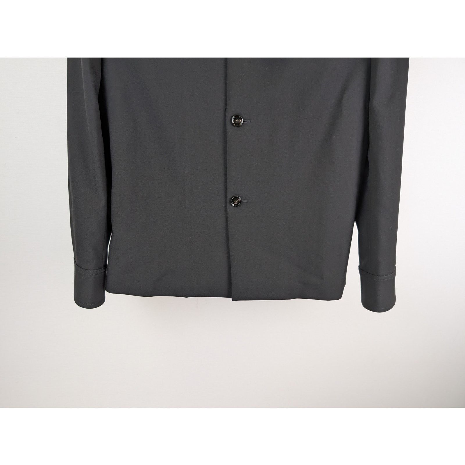 Bottega Veneta o1rshd1 Blazer Jacket Light Wool Twill Tailoring in Black Size US M / EU 48-50 / 2 - 3 Thumbnail