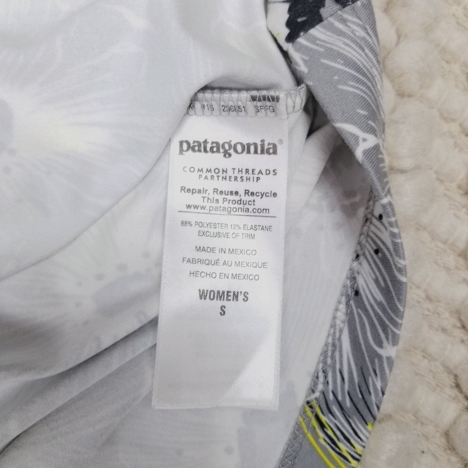 Patagonia Patagonia Morning Glory Dress Gray Floral Sz Small Size S / US 4 / IT 40 - 8 Thumbnail