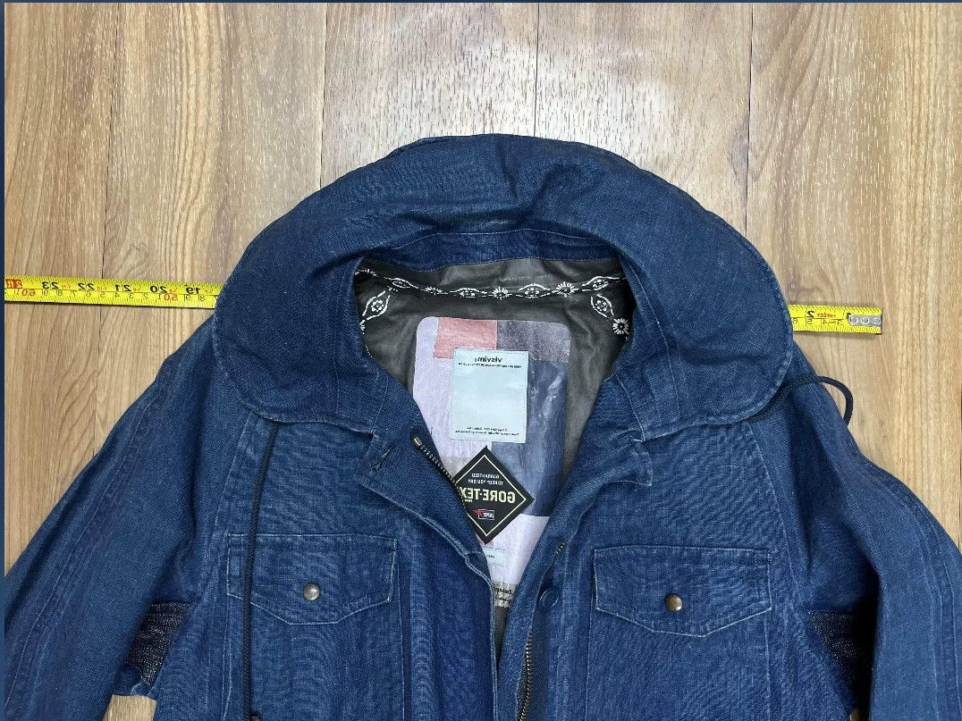 Visvim Visvim GORE-TEX PFD Blue Denim Jacket Size US M / EU 48-50 / 2 - 1 Thumbnail