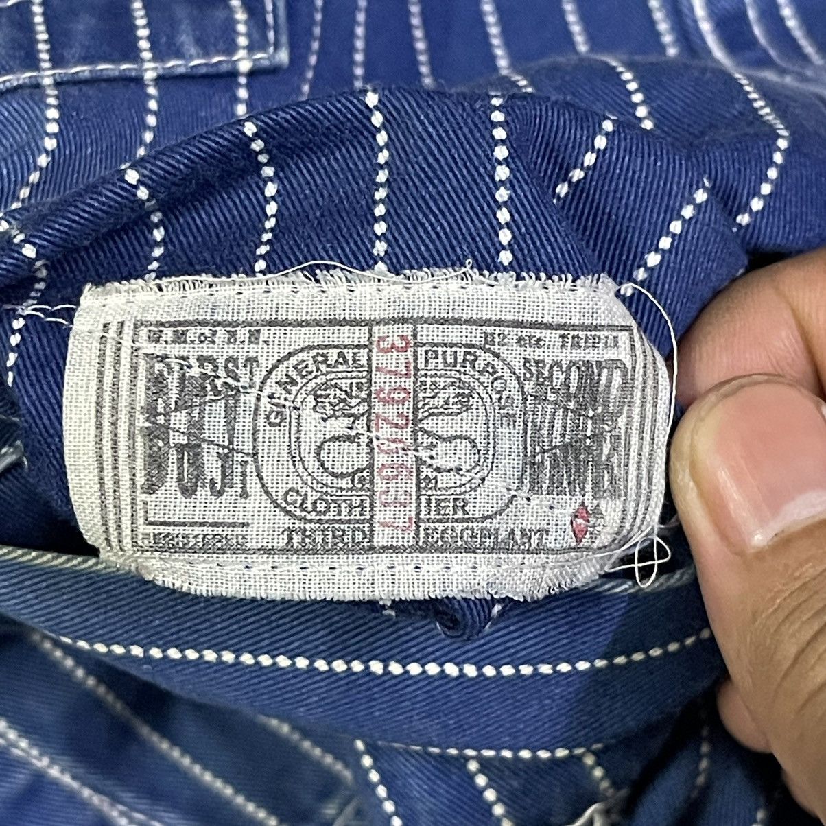 Dry Bones Vintage Dry Bones Hickory Striped Vest Size US L / EU 52-54 / 3 - 7 Thumbnail