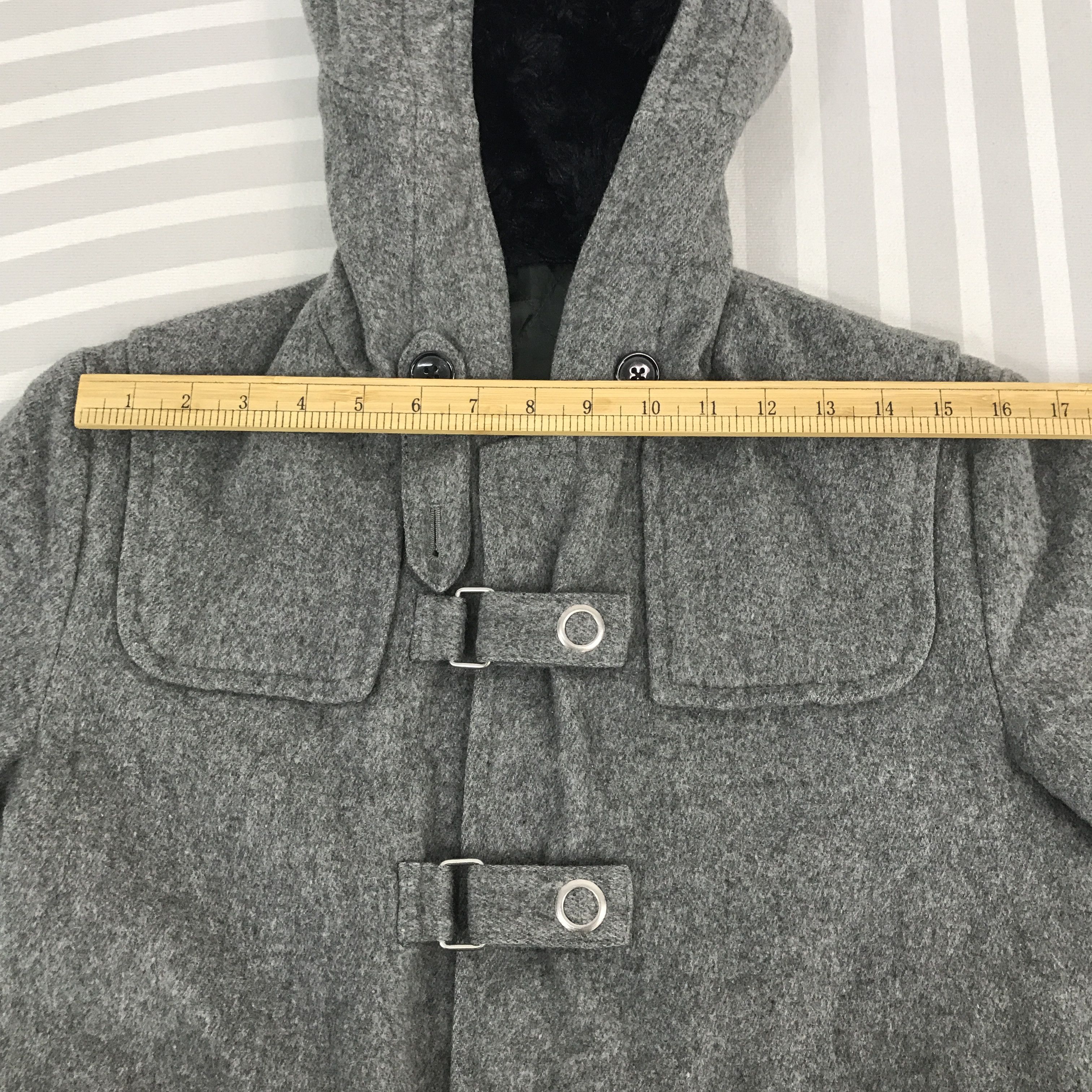 ABAHOUSE × Vintage Vintage Abahouse wool punk button Jacket Size US M / EU 48-50 / 2 - 5 Thumbnail