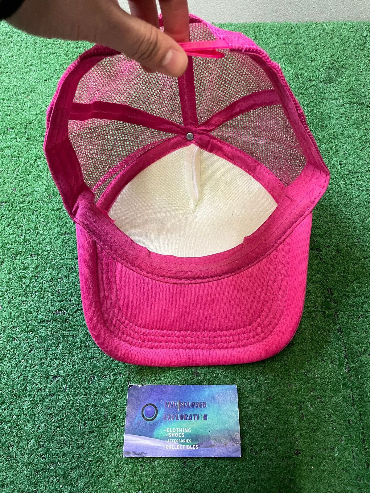 Vintage Let’s go girls pink and white hat Size ONE SIZE - 5 Thumbnail