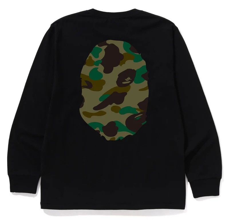 Bape Bape LS Tee Size ONE SIZE - 2 Thumbnail