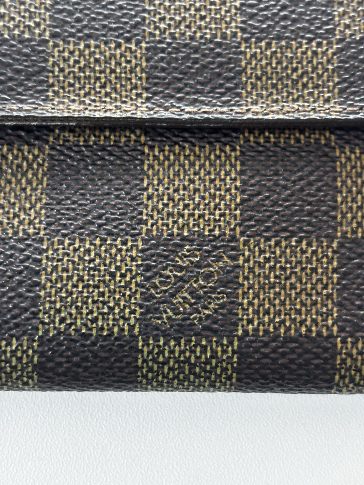 Louis Vuitton Louis Vuitton Damier Ebene Long Wallet Brown Wallet Size ONE SIZE - 2 Thumbnail