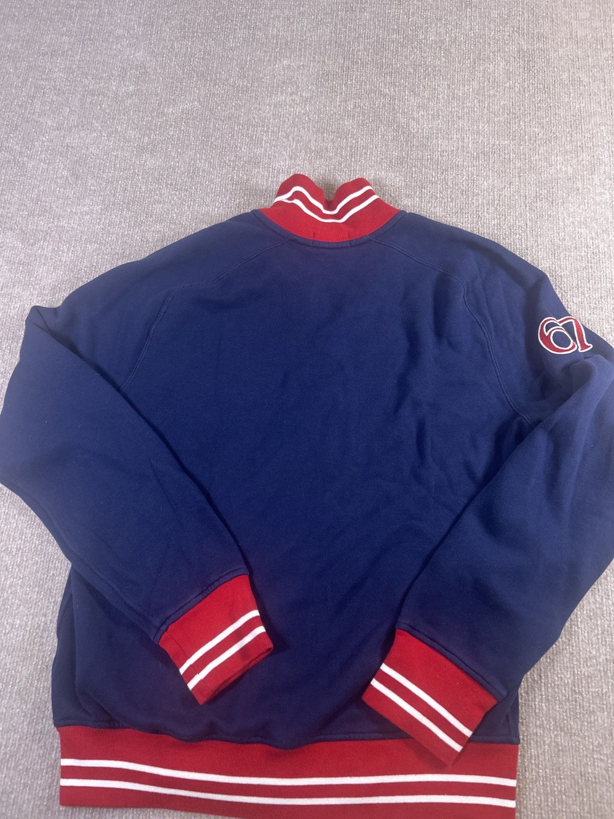 Polo Ralph Lauren Polo Ralph Lauren varsity zip jacket. Navy w/ bold POLO 0074 Size US M / EU 48-50 / 2 - 4 Thumbnail