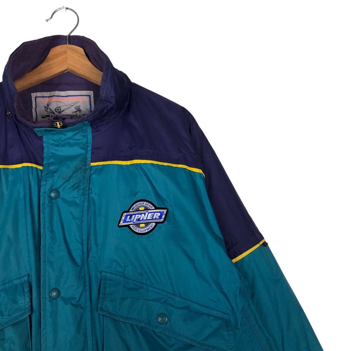Japanese Brand 🔥Vtg Bomber Jacket Ski Wear Lipner Outdoor Design Parachute Size US L / EU 52-54 / 3 - 7 Thumbnail