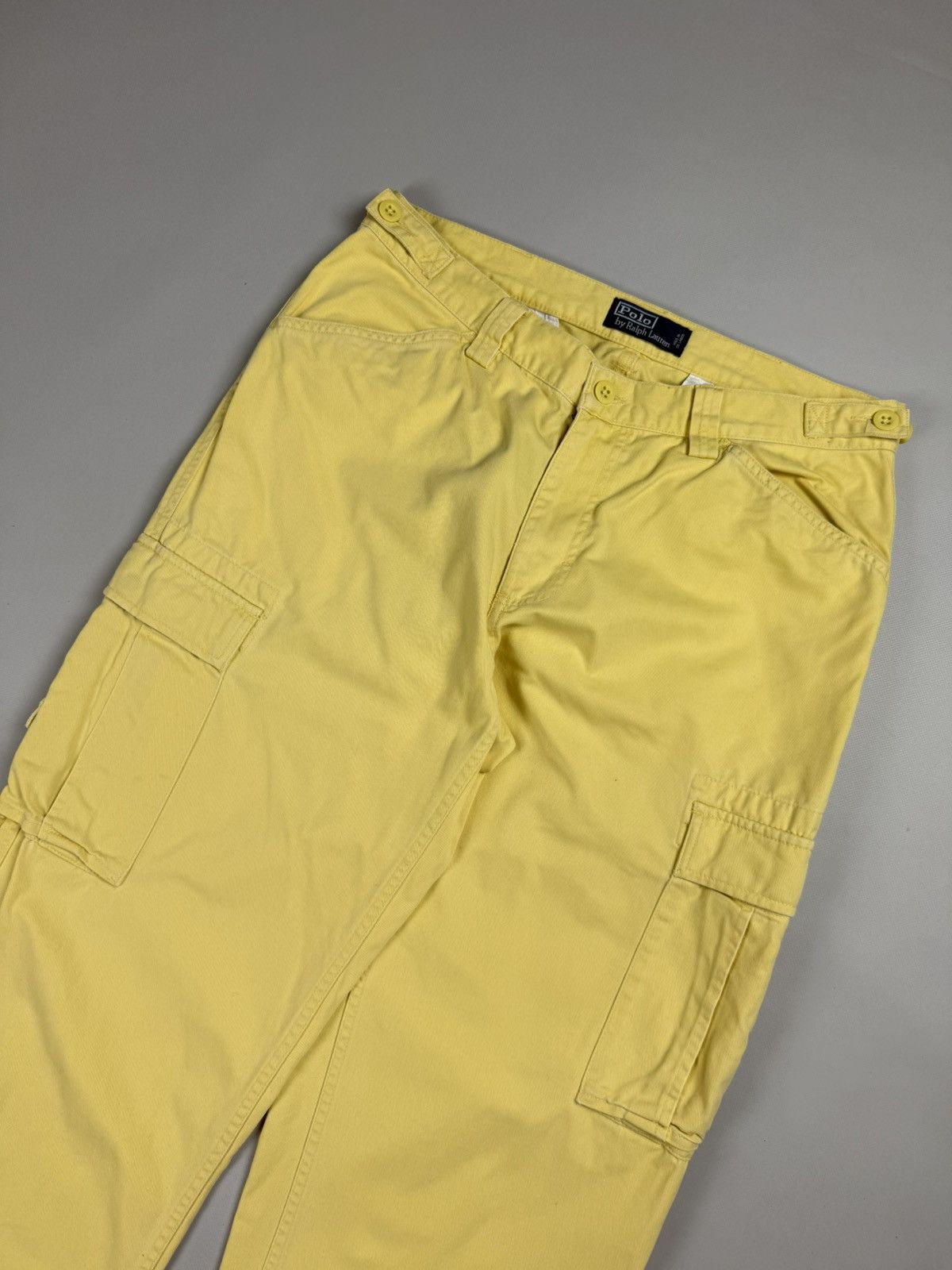 Vintage Polo By Ralph Lauren Vintage Cargo Military Pants Trousers Size US 34 / EU 50 - 2 Thumbnail
