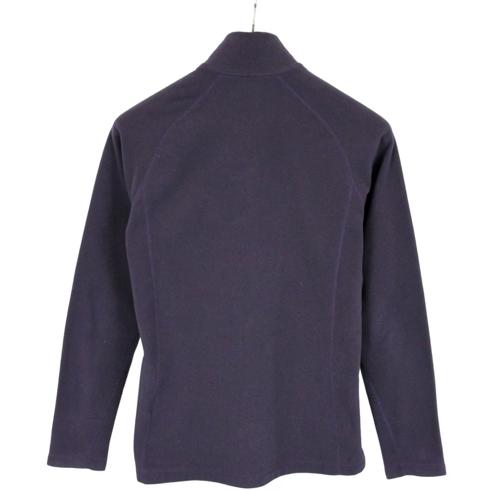 Vintage HAGLOFS Solo Jacket Sweatshirt Women's MEDIUM Full Zip High Neck Fleece Purple Size M / US 6-8 / IT 42-44 - 2 Thumbnail